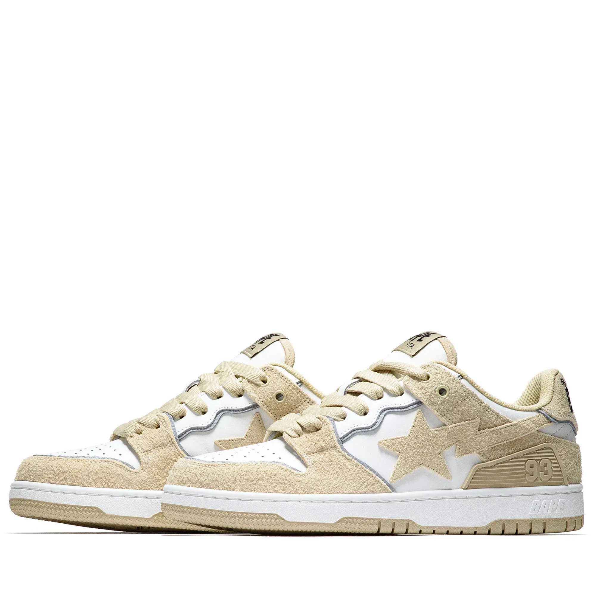 A Bathing Ape Sk8 Sta #3 - Beige Hyper Compression Foam