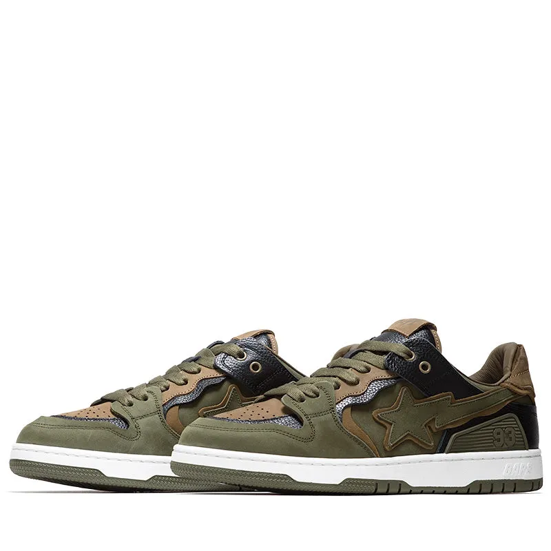 A Bathing Ape Sk8 Sta #6 M1 - Olive Drab Moisture Wicking Sockliner