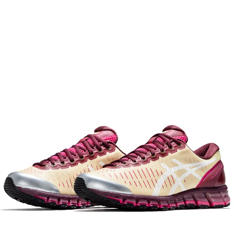 Above The Clouds x Asics Gel-Quantum 360 I - Soft Yellow/Brisket Red Classic Fit Fashion-Forward