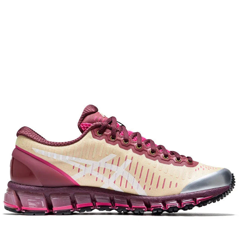 Above The Clouds x Asics Gel-Quantum 360 I - Soft Yellow/Brisket Red Track Day Active Lifestyle