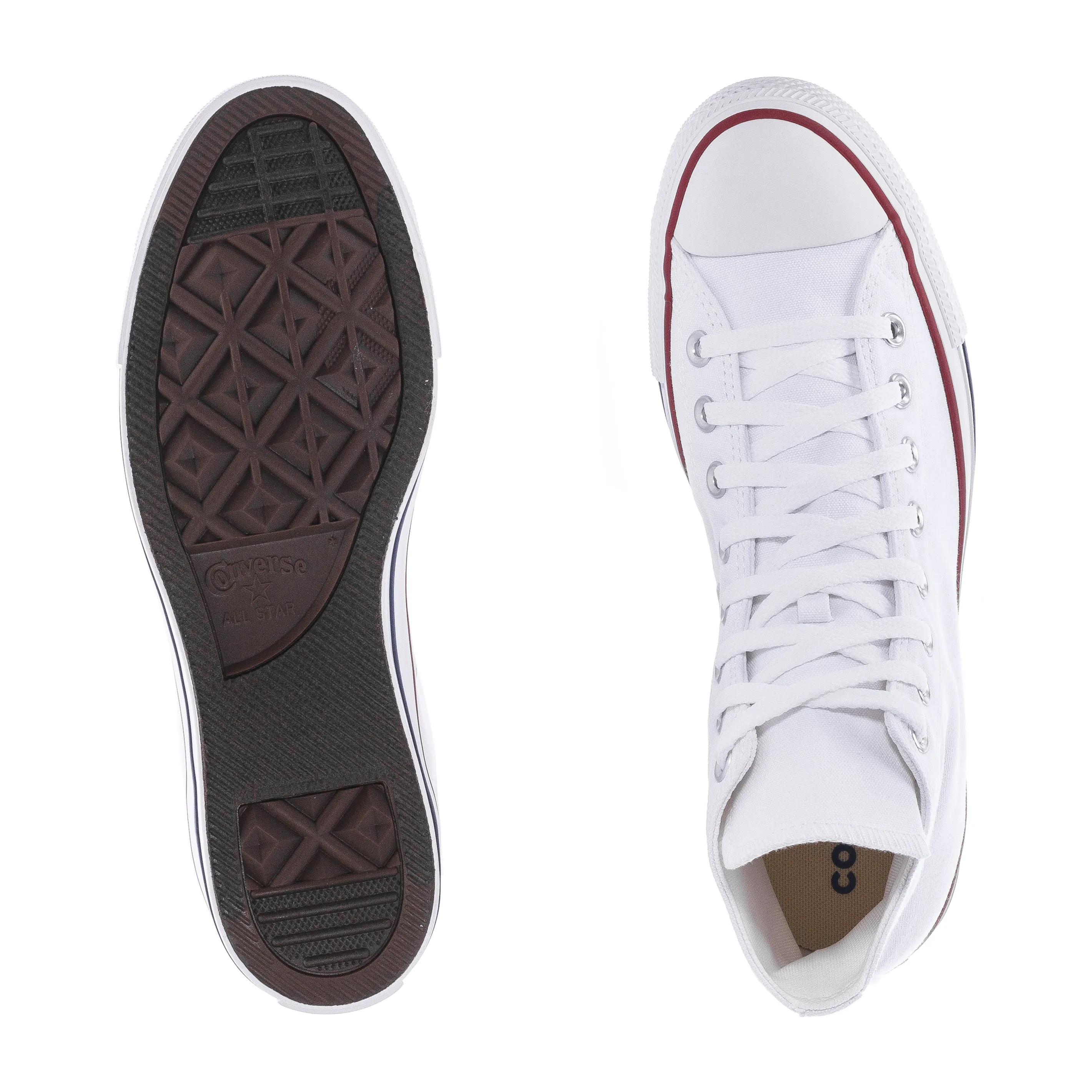 Chuck Taylor All Star Hi Core - Mens curling shoes upcycled - material shoes