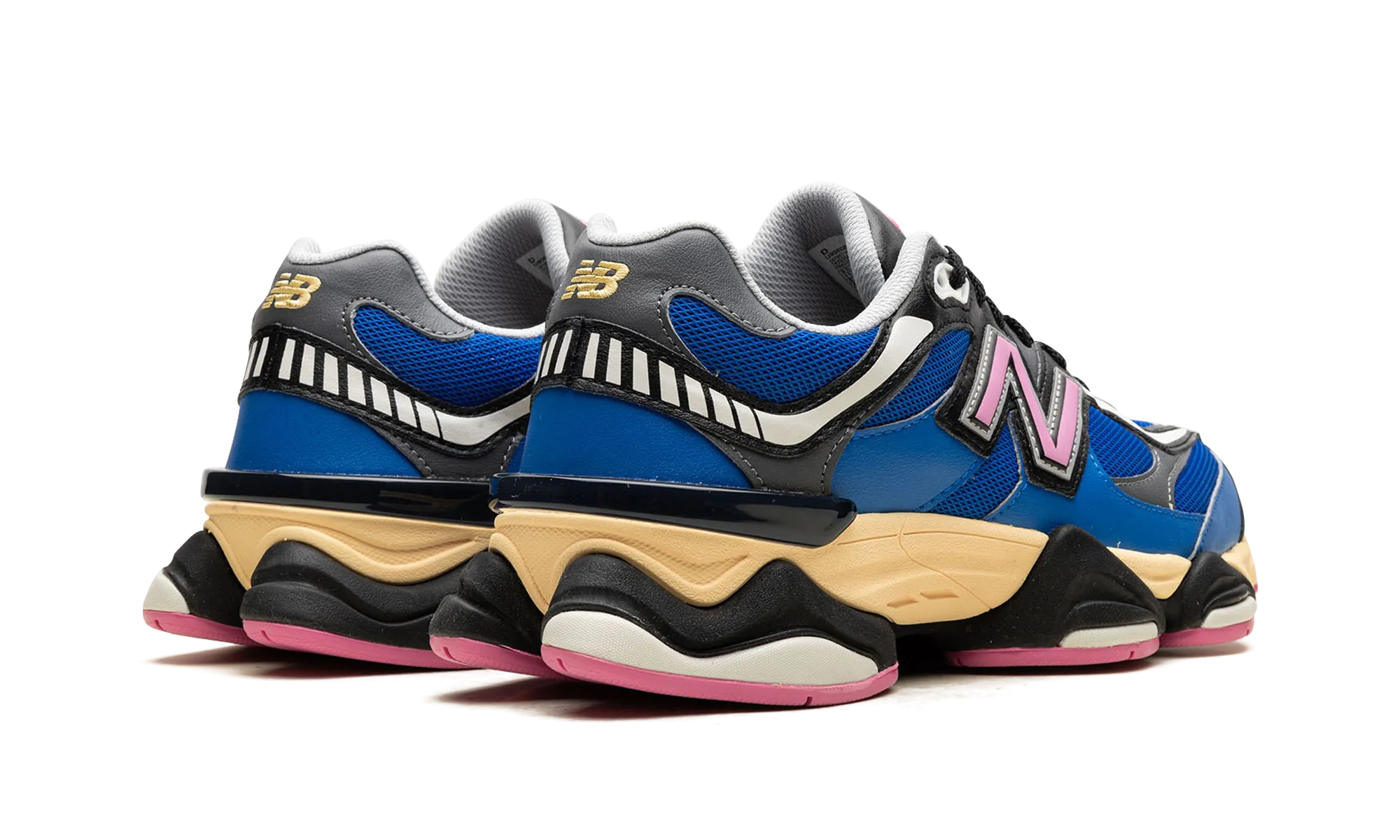 9060 "Blue / Pink" diving shoes twistable running shoes