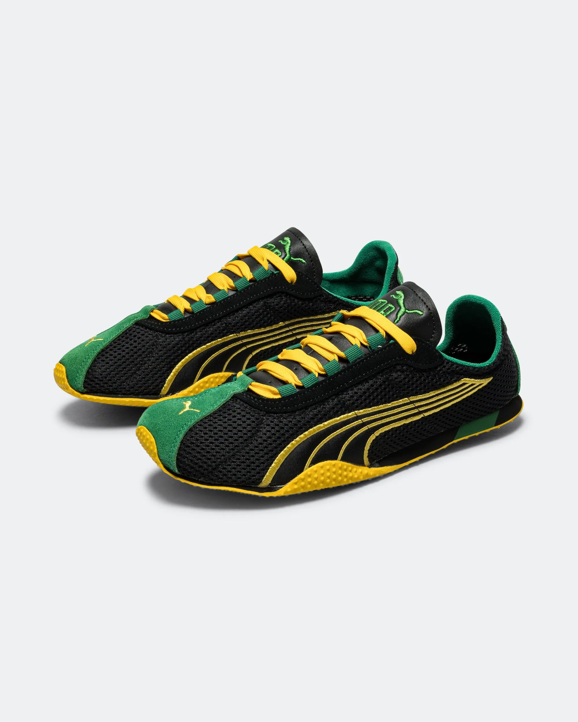 Non Restrictive Upper Arch Technology H-Street - Black/Yellow Sizzle