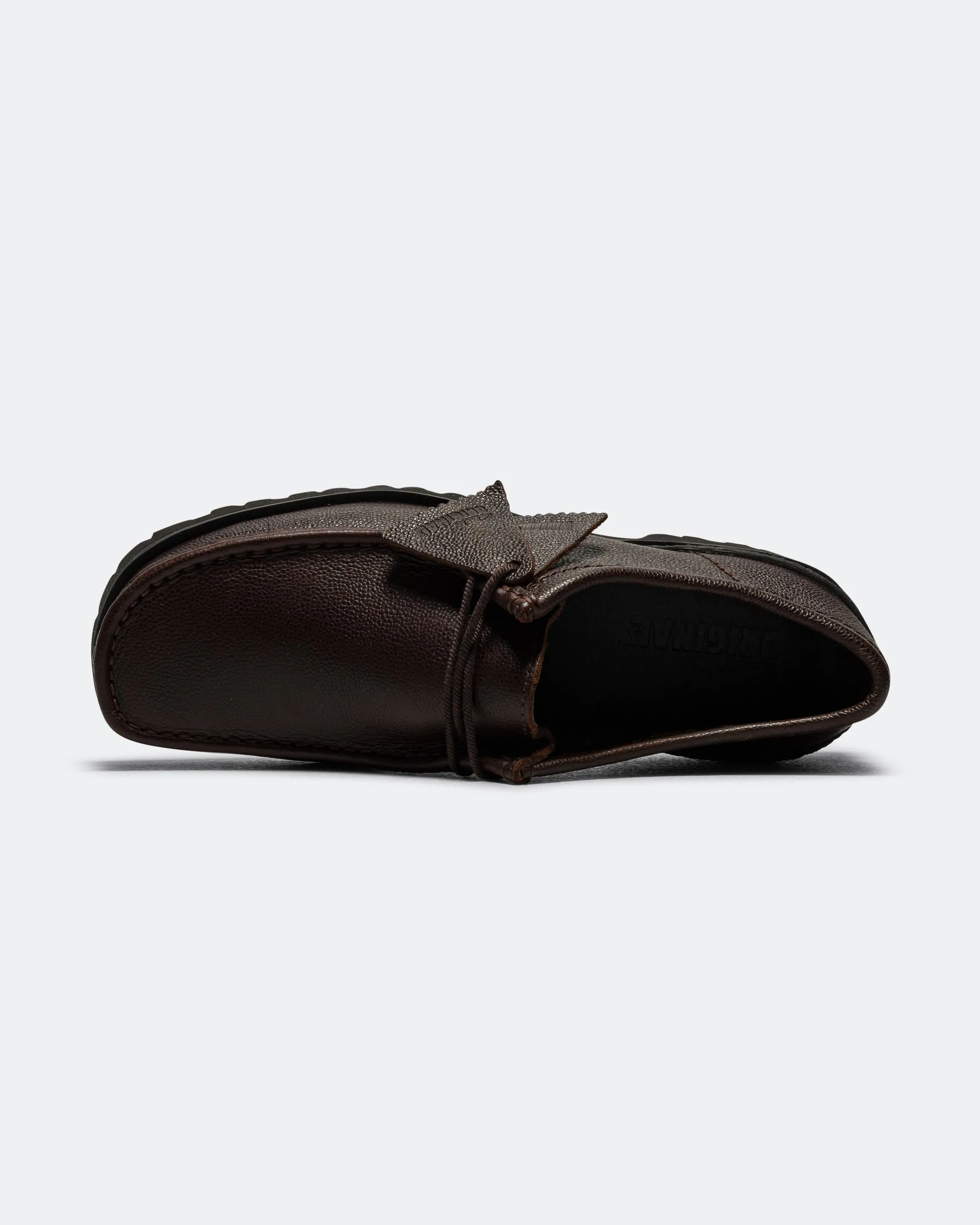 Flexible TPU Shank Wallabee Yukon - Brown Scotch Grain