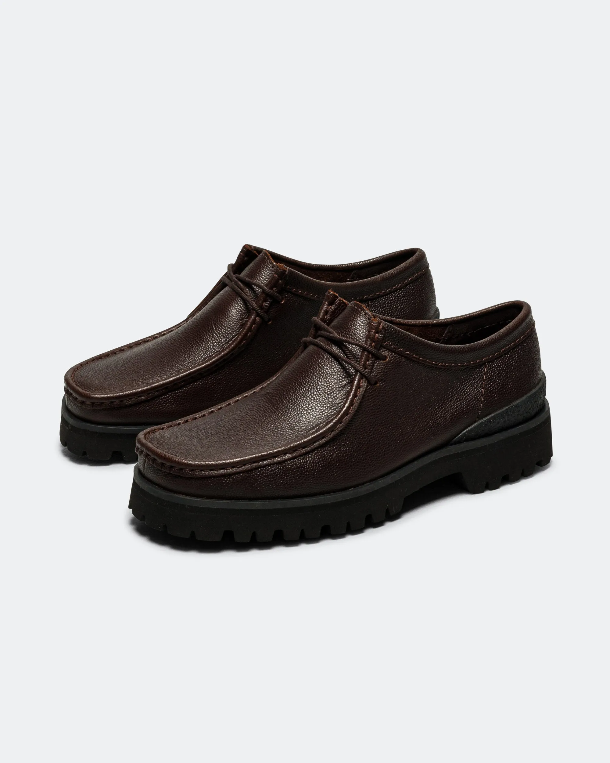 Wallabee Yukon - Brown Scotch Grain Light Steps