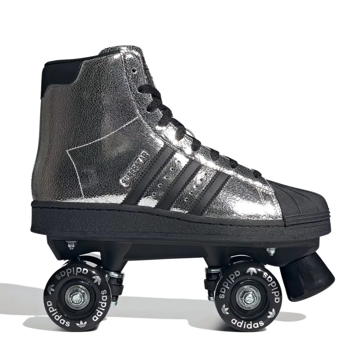 beachy Wmns Superstar 82 Roller Skates 'Silver Metallic Core Black'