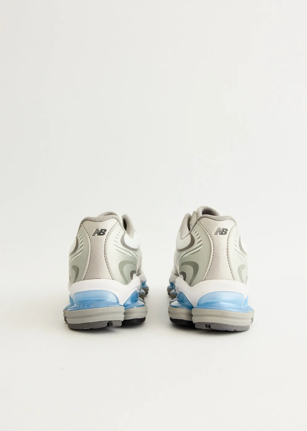 ABZORB 2000 'White Grey Blue' Sneakers Flexible stability strap - on style