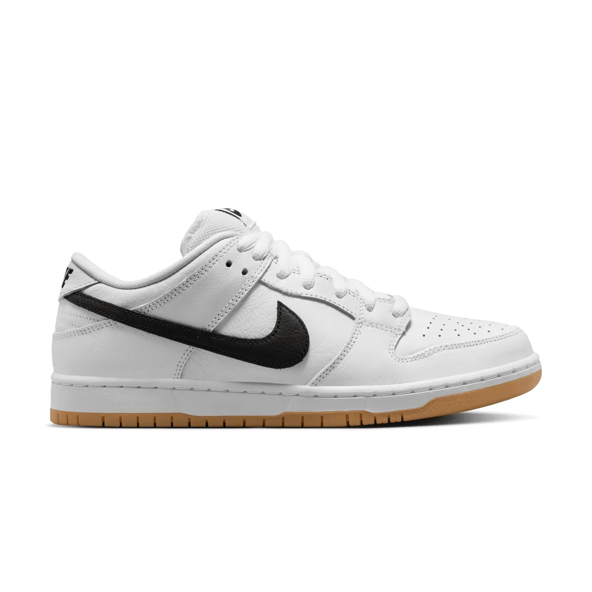 SB Dunk Low Pro 'White Black Gum' Pack Safe