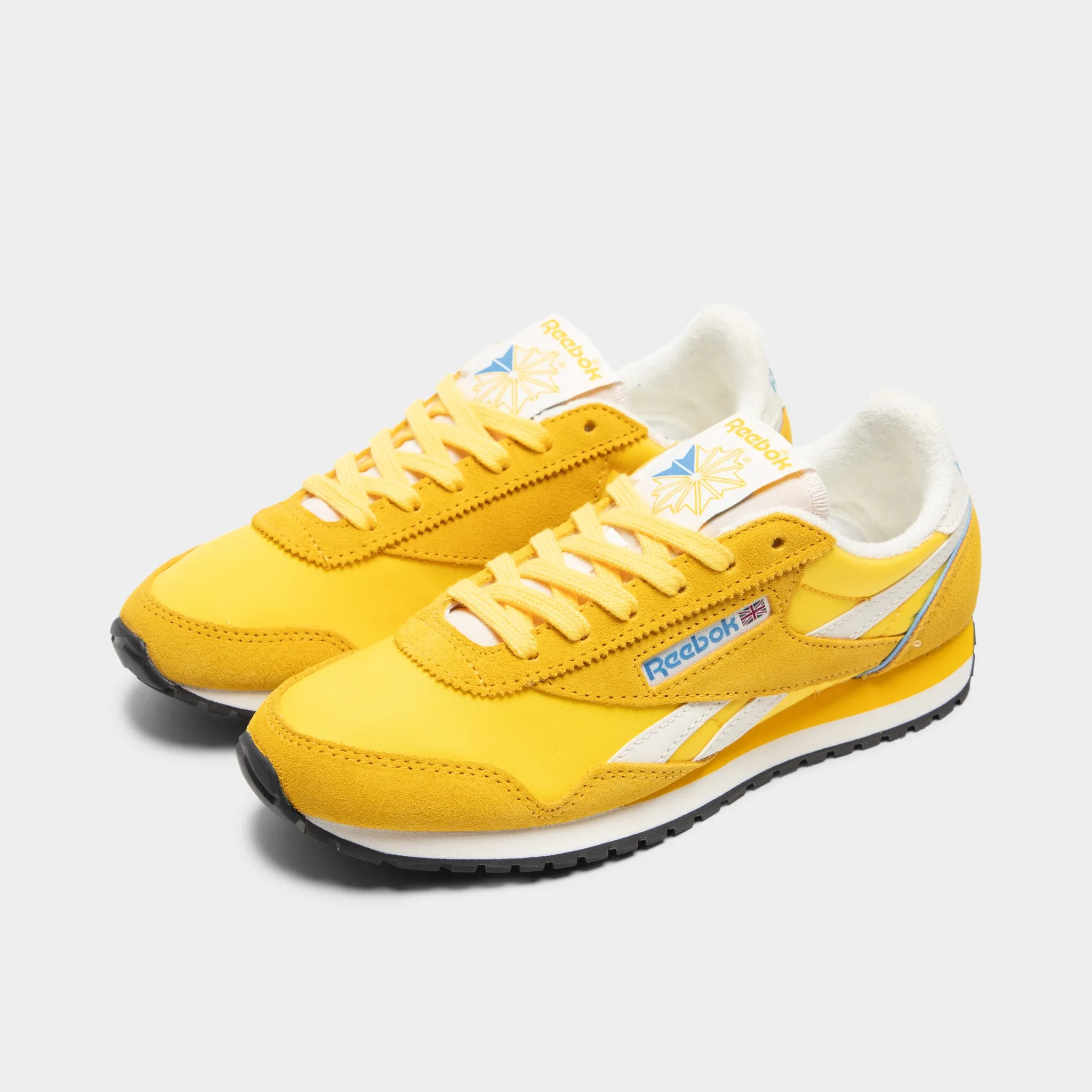 Reebok Women's Classic AZ Yellow / White Body Balance Pose Ready