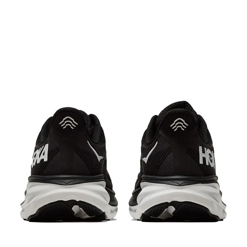 Hoka Clifton 9 - Black/White Slip Form