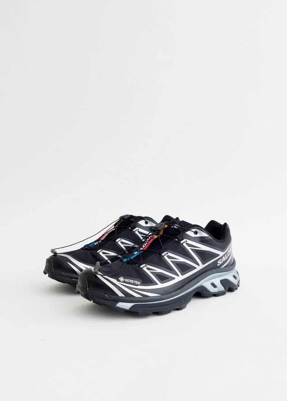 Cushioned Insole Soft XT-6 Gore-Tex 'Black Silver' Sneakers