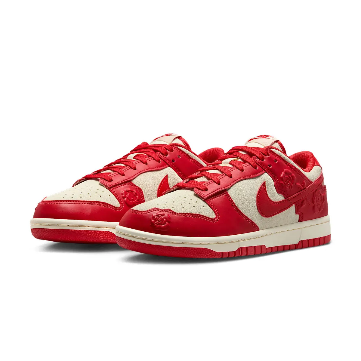 Wrinkle-Resistant Compact Wmns Dunk Low 'Red Roses'