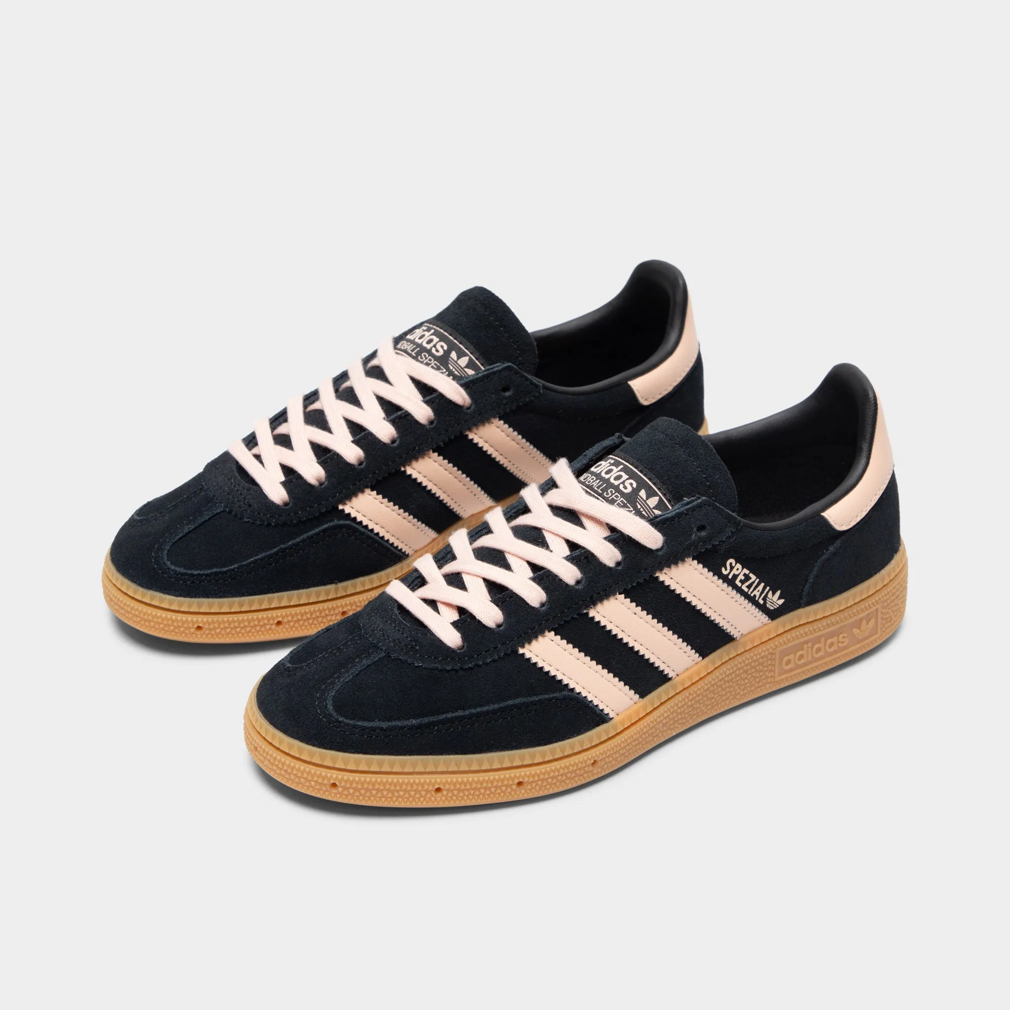indoor mode Relaxed Walk adidas Originals Juniors' Handball Spezial Black / Pink