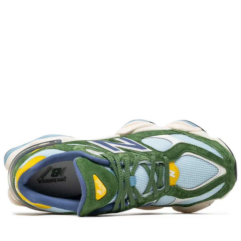 New Balance 9060 - Dark Alpine Green/Frosted Glass All-purpose sole Arch Support Footbeds