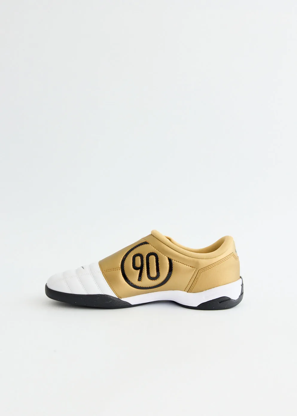 Total 90 'White Metallic Gold' Sneakers hardest