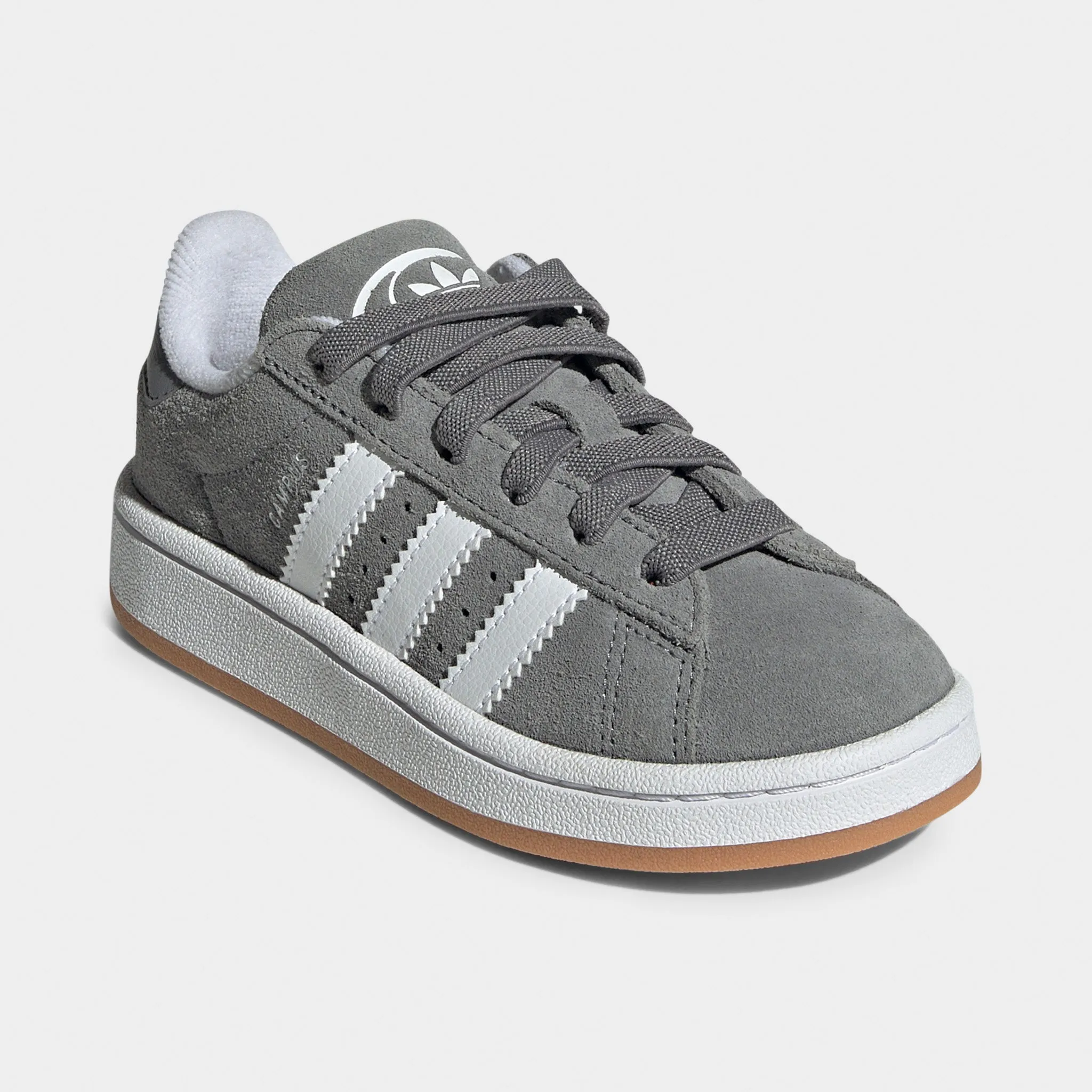 adidas Children's Campus 00s Grey Three / White - Gum Comfort Fit
