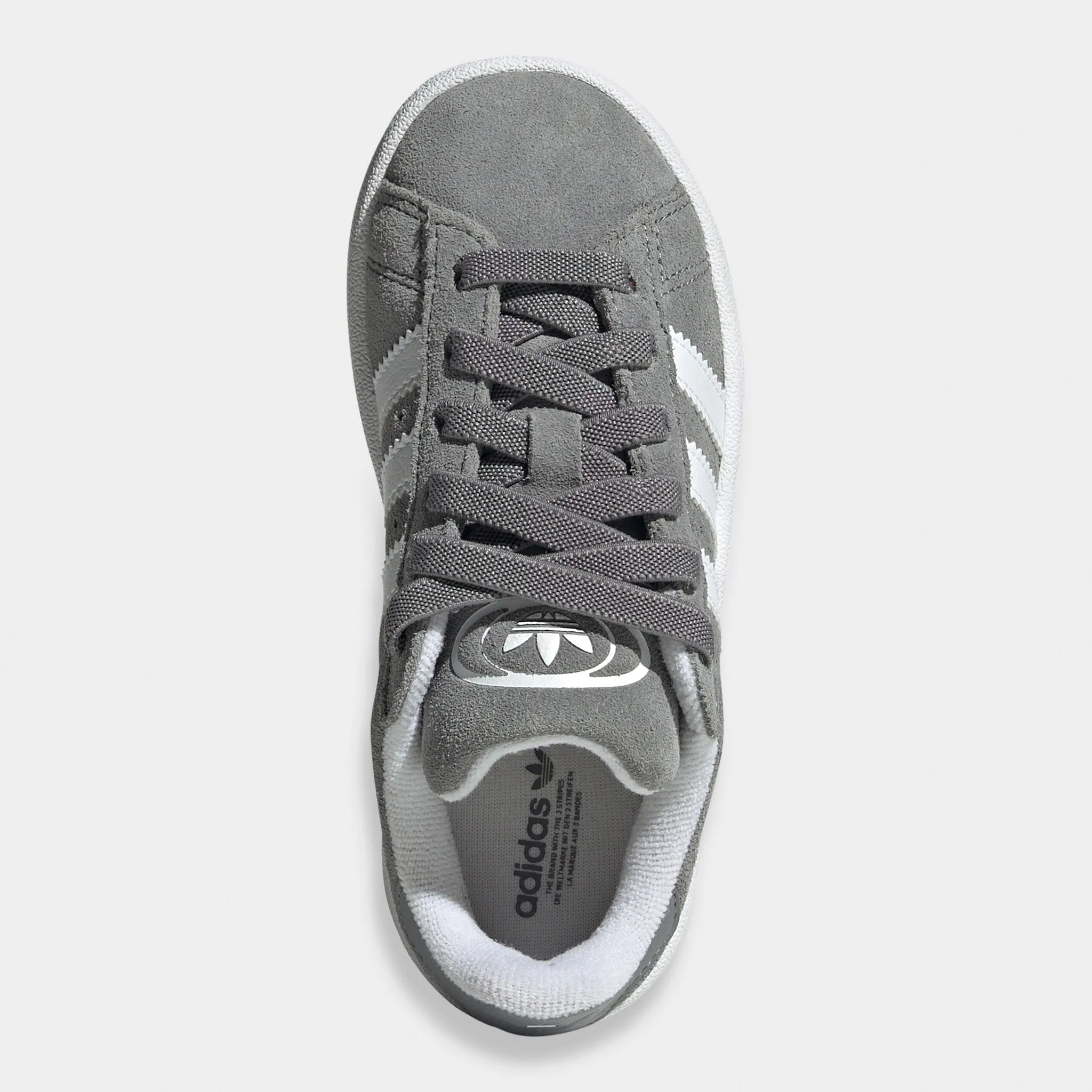 Injury Safe Runway Glow adidas Children's Campus 00s Grey Three / White - Gum