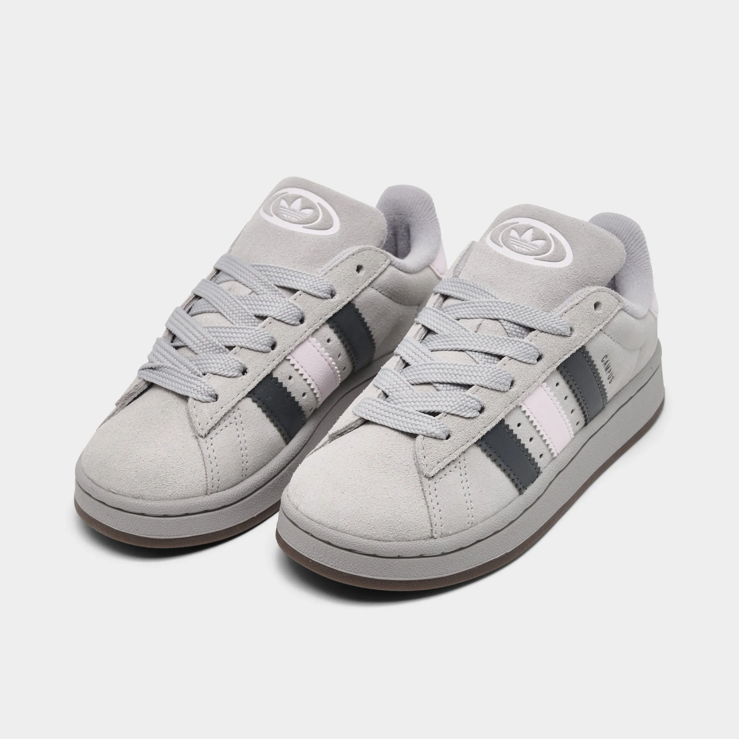 adidas Children's Campus 00s Grey Two / Grey Five - Almost Pink Quick Flow evening run