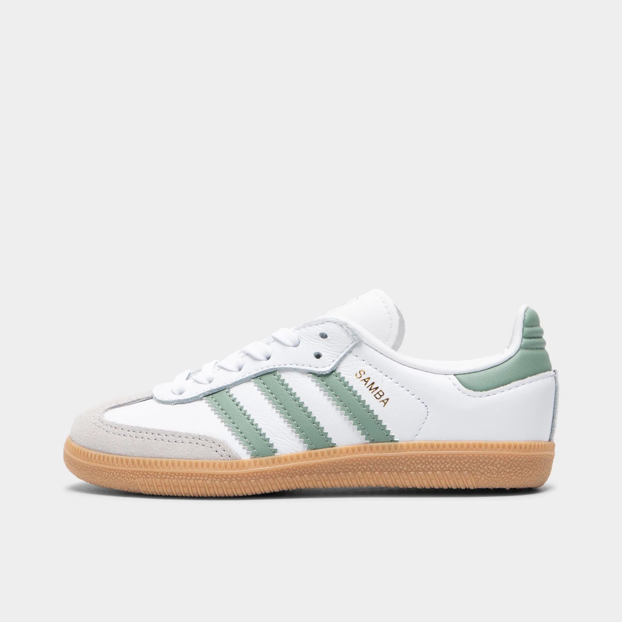 Modern Look adidas Children's Samba OG Footwear White / Silver Green - Gum