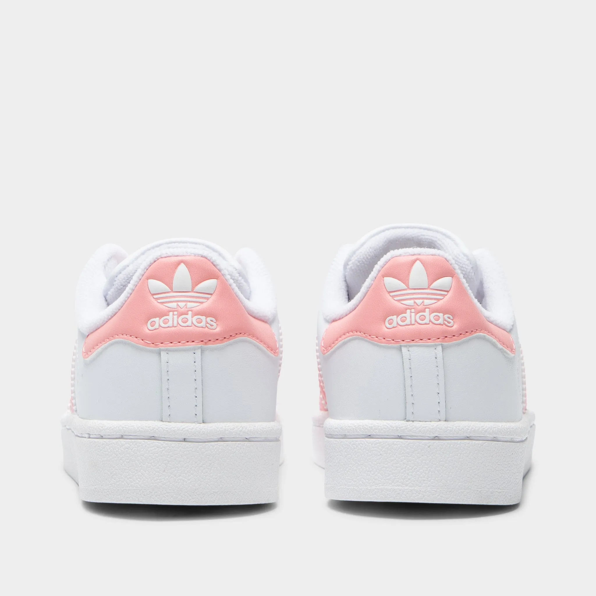 adidas Children's Superstar II White / Semi Pink Spark Pool Time Baby Soft