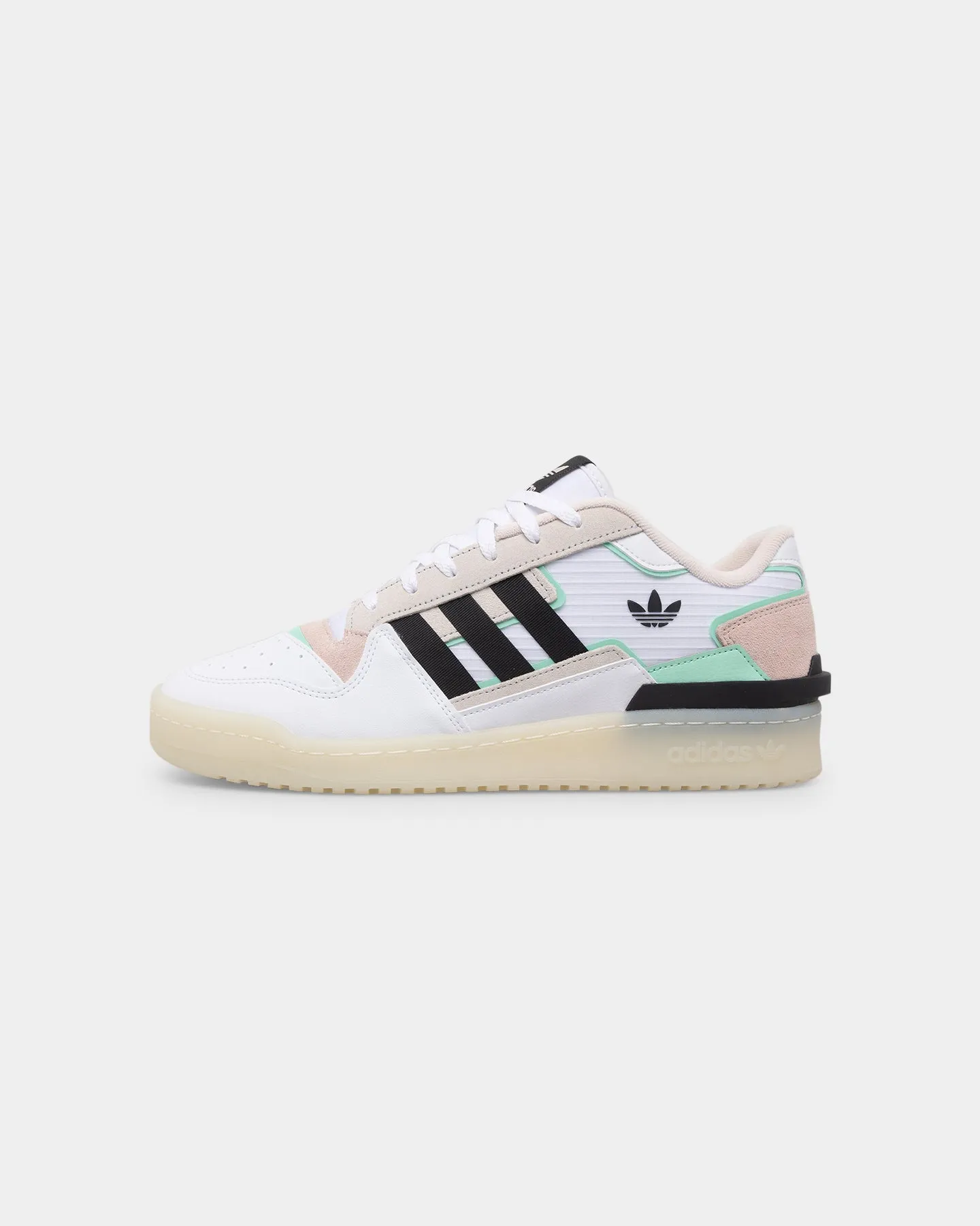 Calm Step Adidas Forum Exhibit Low 2 Footwear White/Core Black