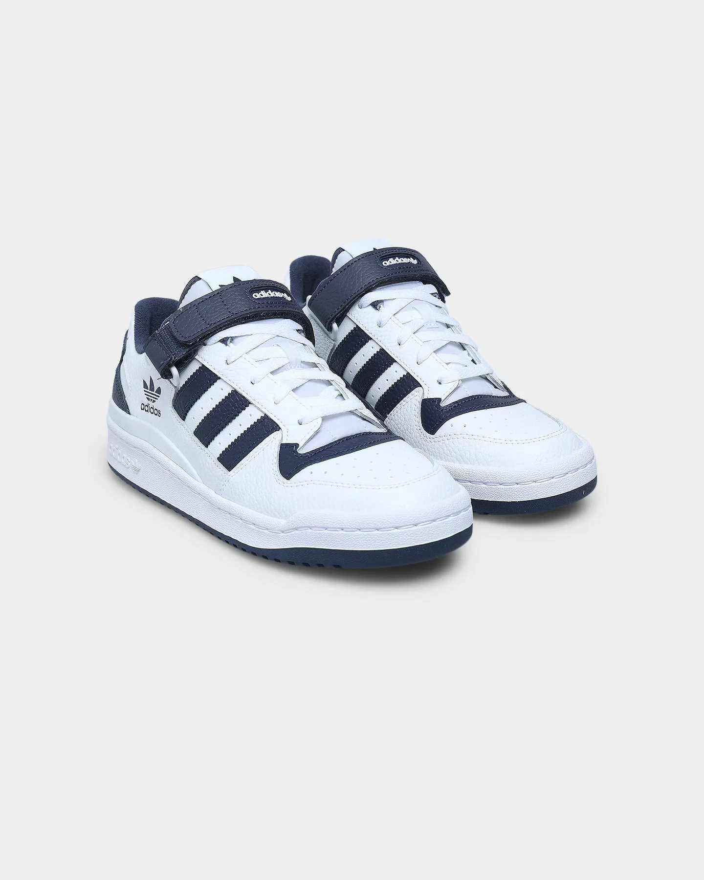 Adidas Forum Low Cloud White/Shadow Navy/Cloud White Comfort Fit Linen Air