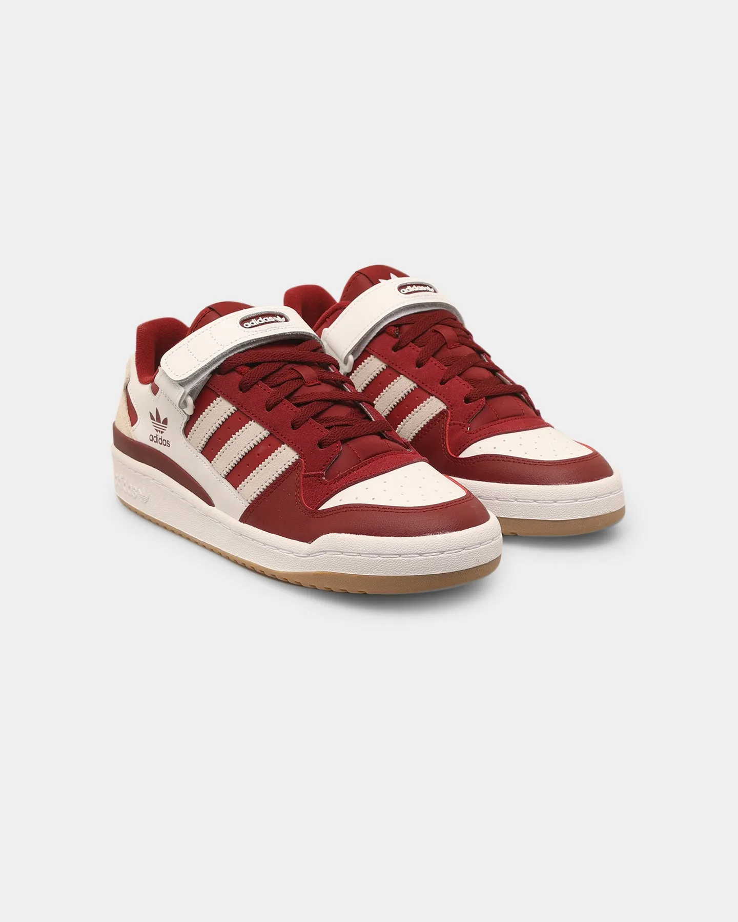 Adidas Forum Low Collegiate Burgundy Peace Step