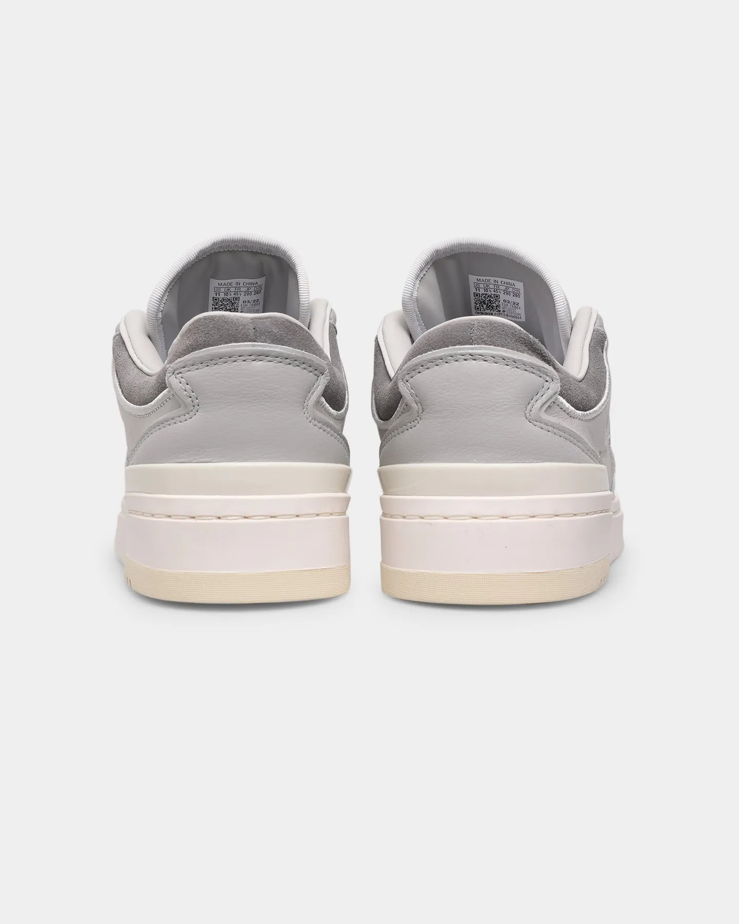 Adidas Forum Luxe Low Footwear White/Greone Quick Flow Comfort Enhancement