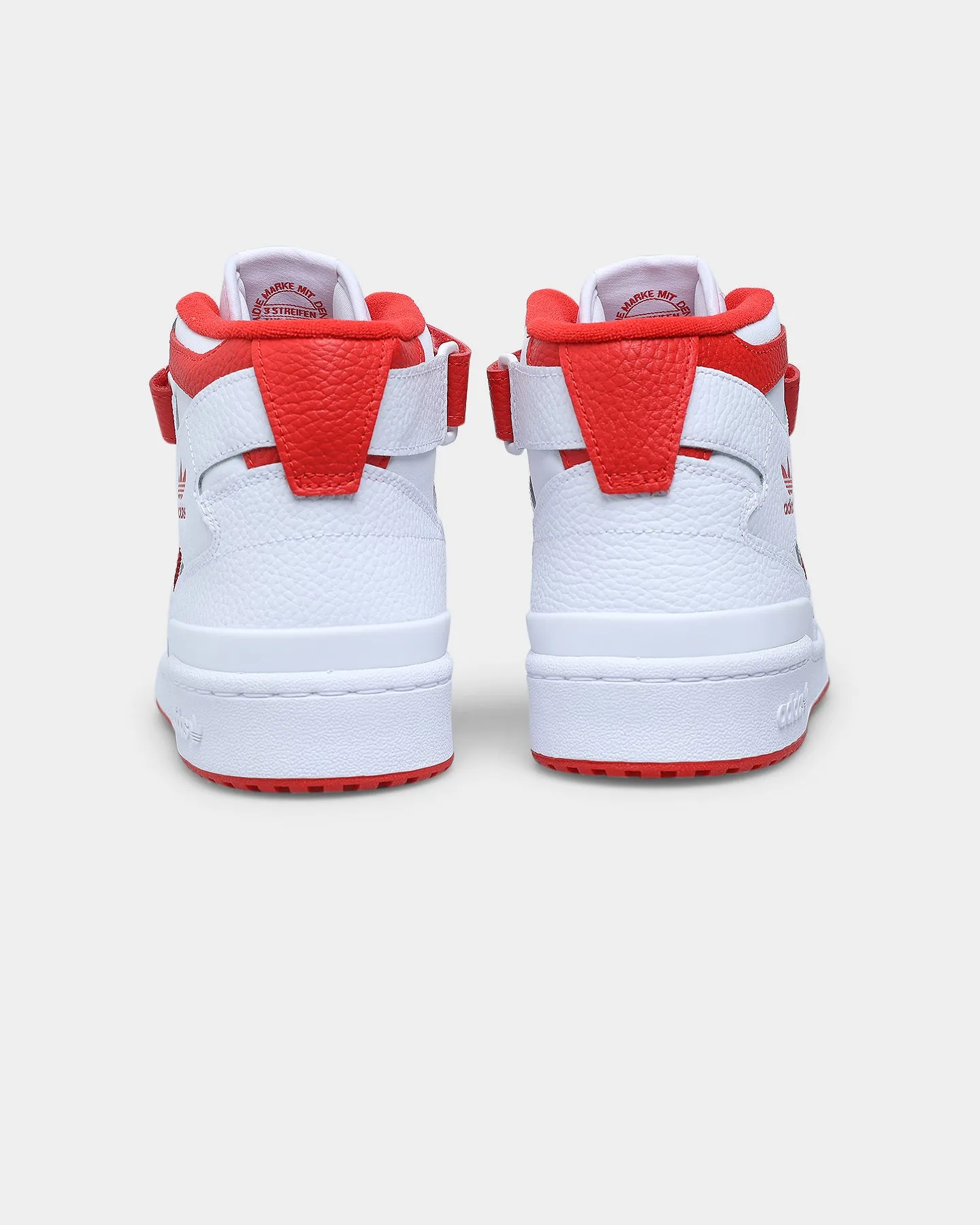Hiking Step Light Adidas Forum Mid Cloud White/Vivid Red/Cloud White
