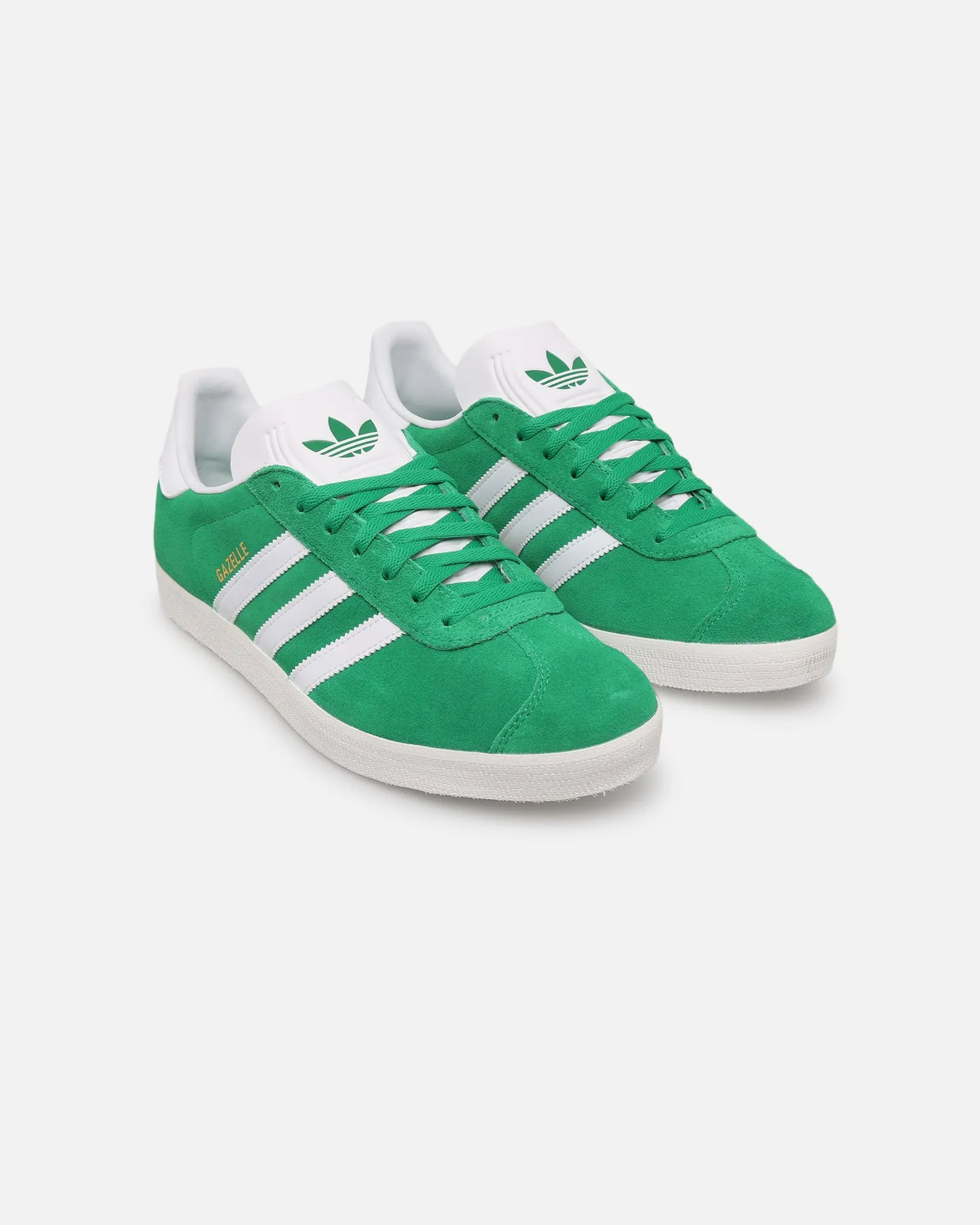 Adidas Gazelle Green/White Comfortable Design Resort Mood