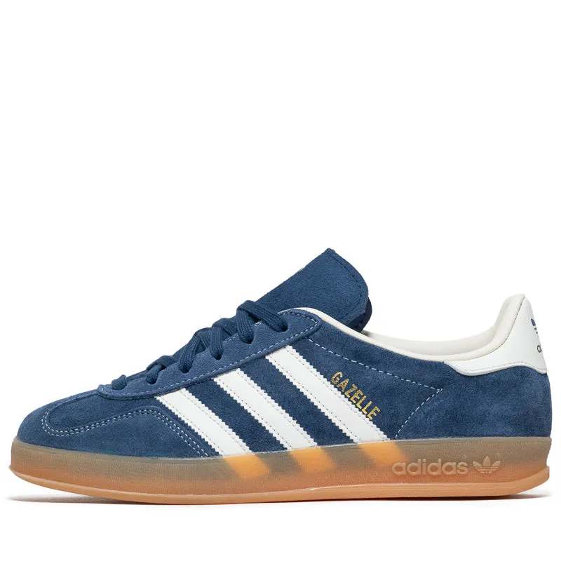 Shallow Footprint Adidas Gazelle Indoor - Night Indigo/Off White