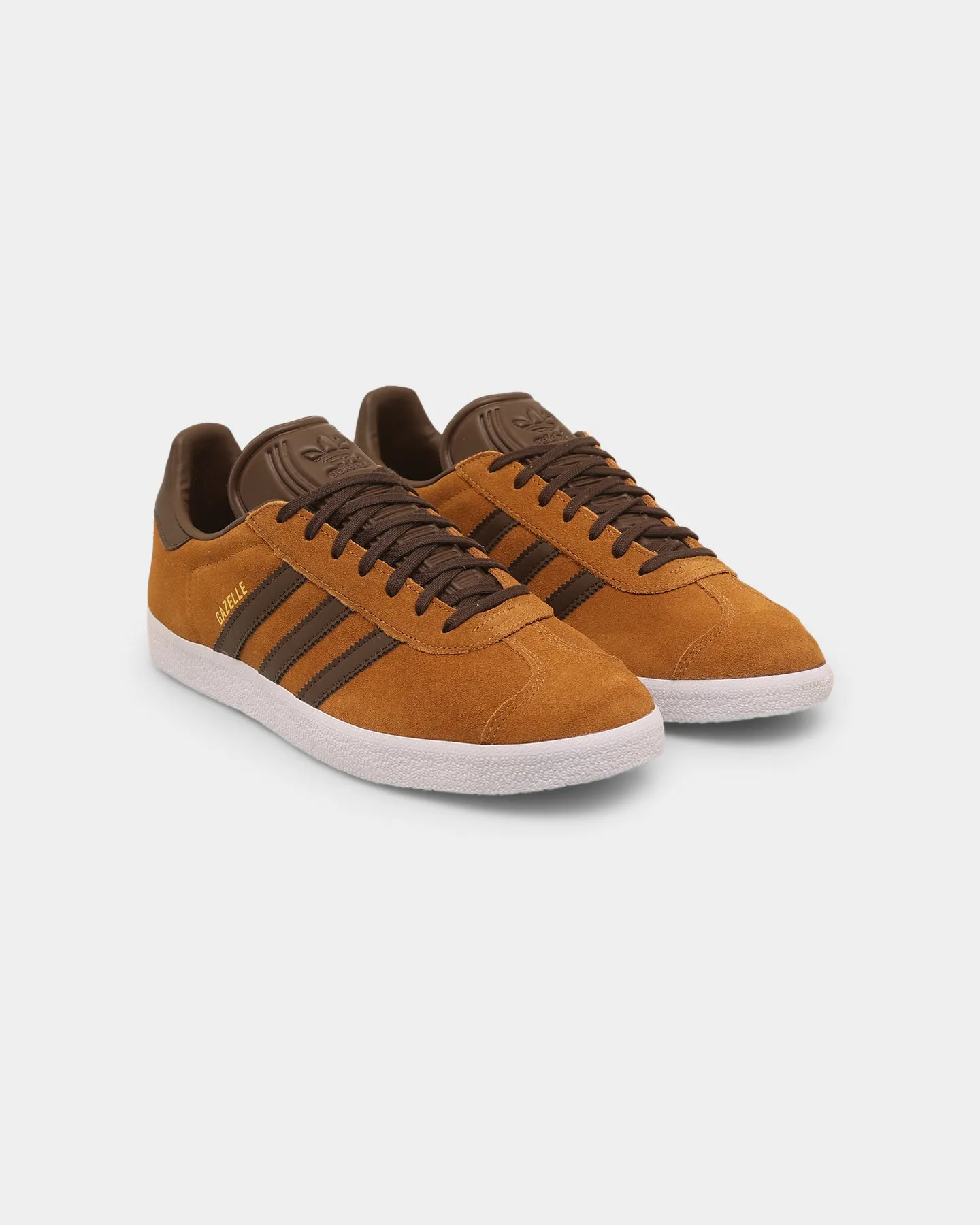 Deep Grip synthetic leather Adidas Gazelle Mesa/Brown/White