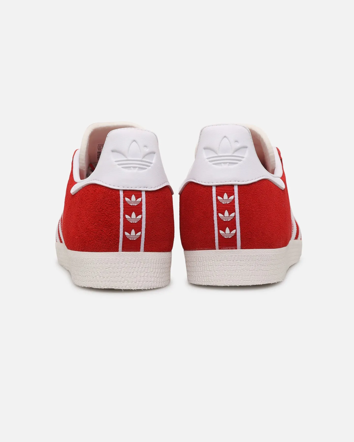 Adidas Gazelle Scarlet Lightweight Stable construction