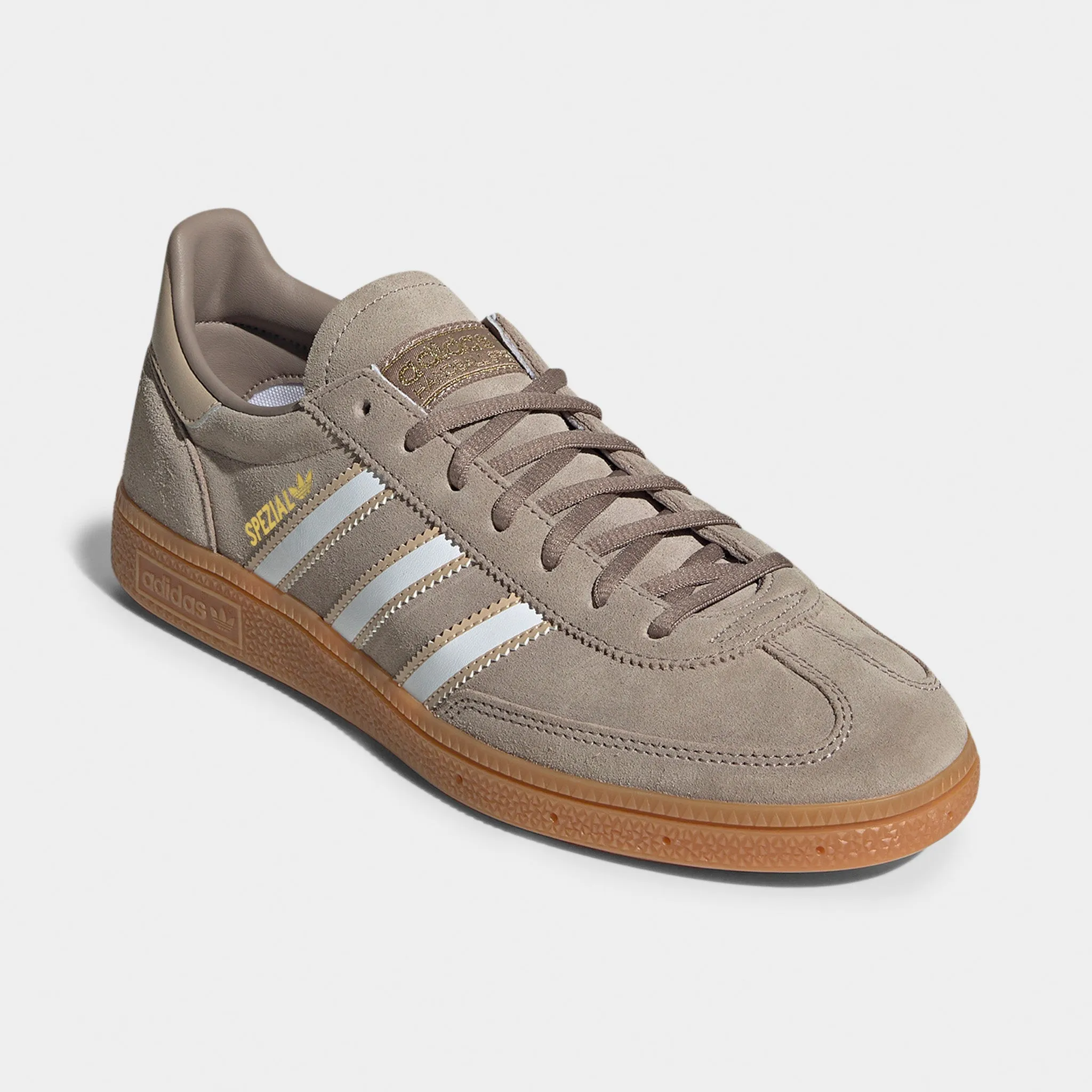 Adidas Handball Spezial Grey / White Commuter Fit Trendy Style
