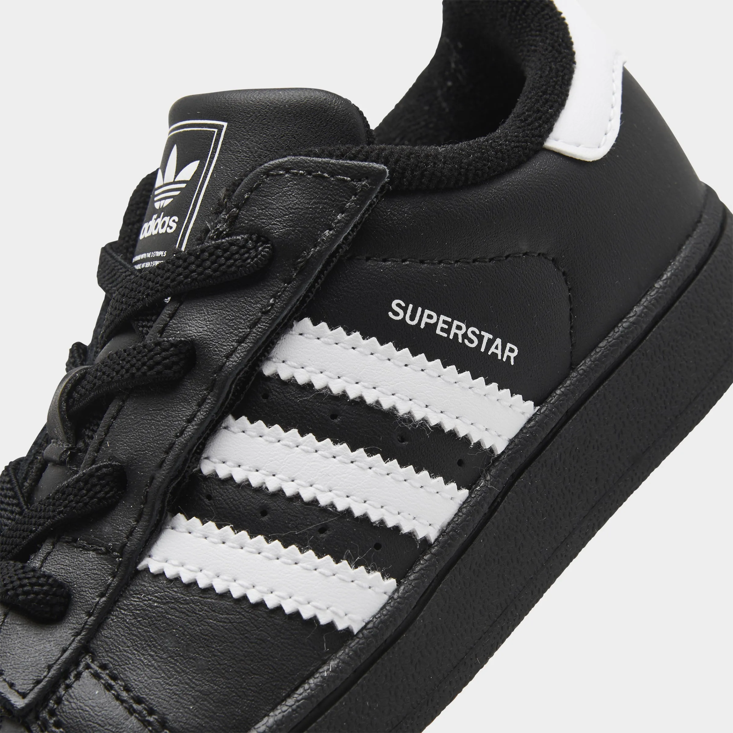 water proof Rain Safe adidas Infants' Superstar II Black / White