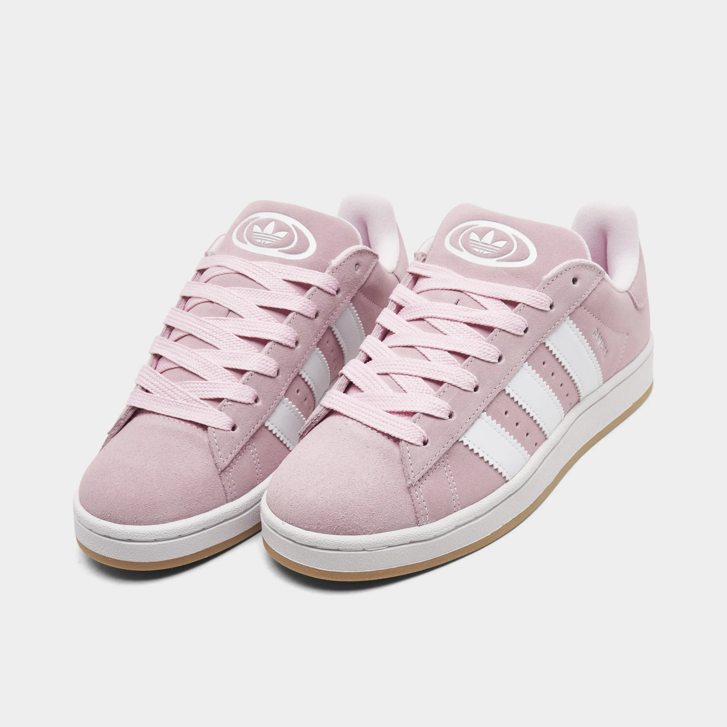 Warm Fit adidas Juniors' Campus 00s Clear Pink / White - Gum