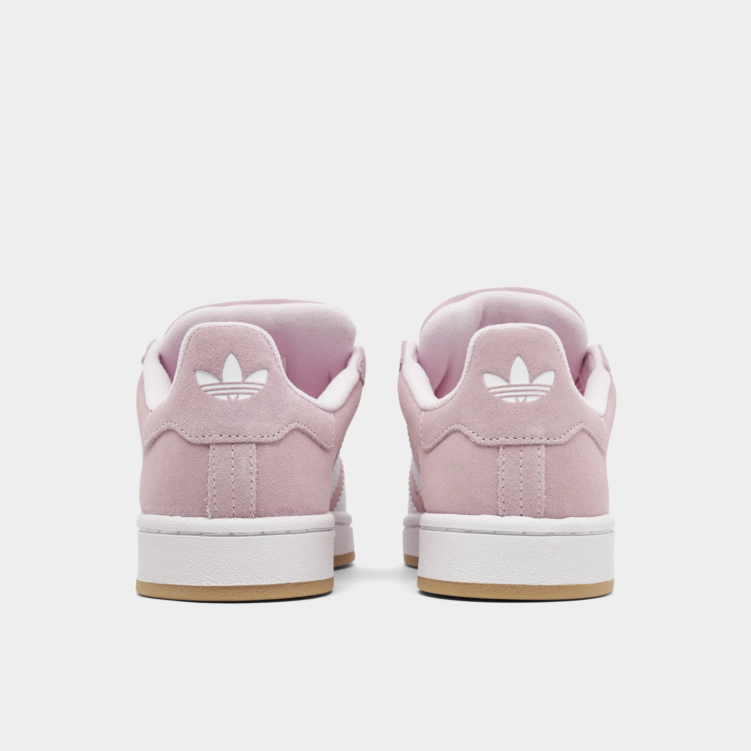 adidas Juniors' Campus 00s Clear Pink / White - Gum Breathable Seamless Finish