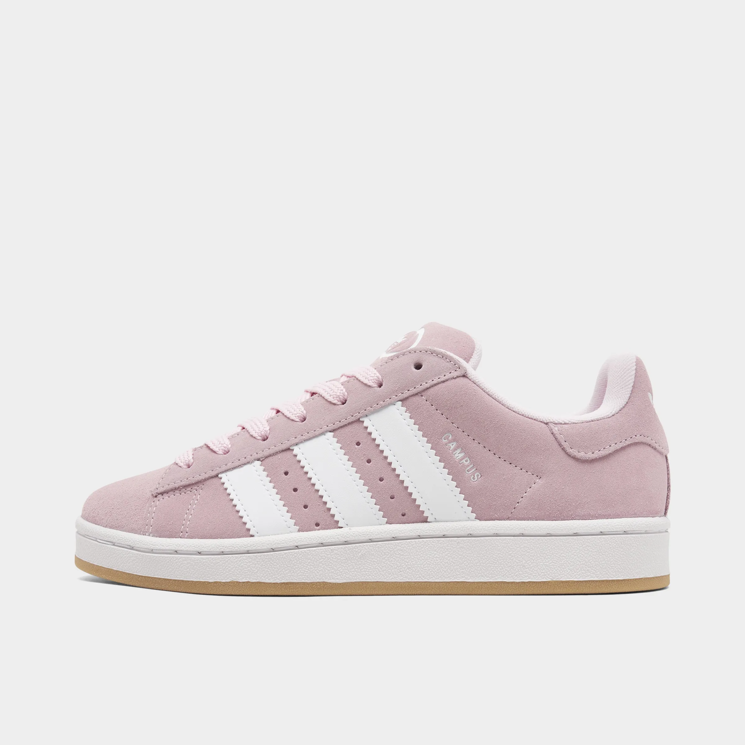 Dry Steps adidas Juniors' Campus 00s Clear Pink / White - Gum