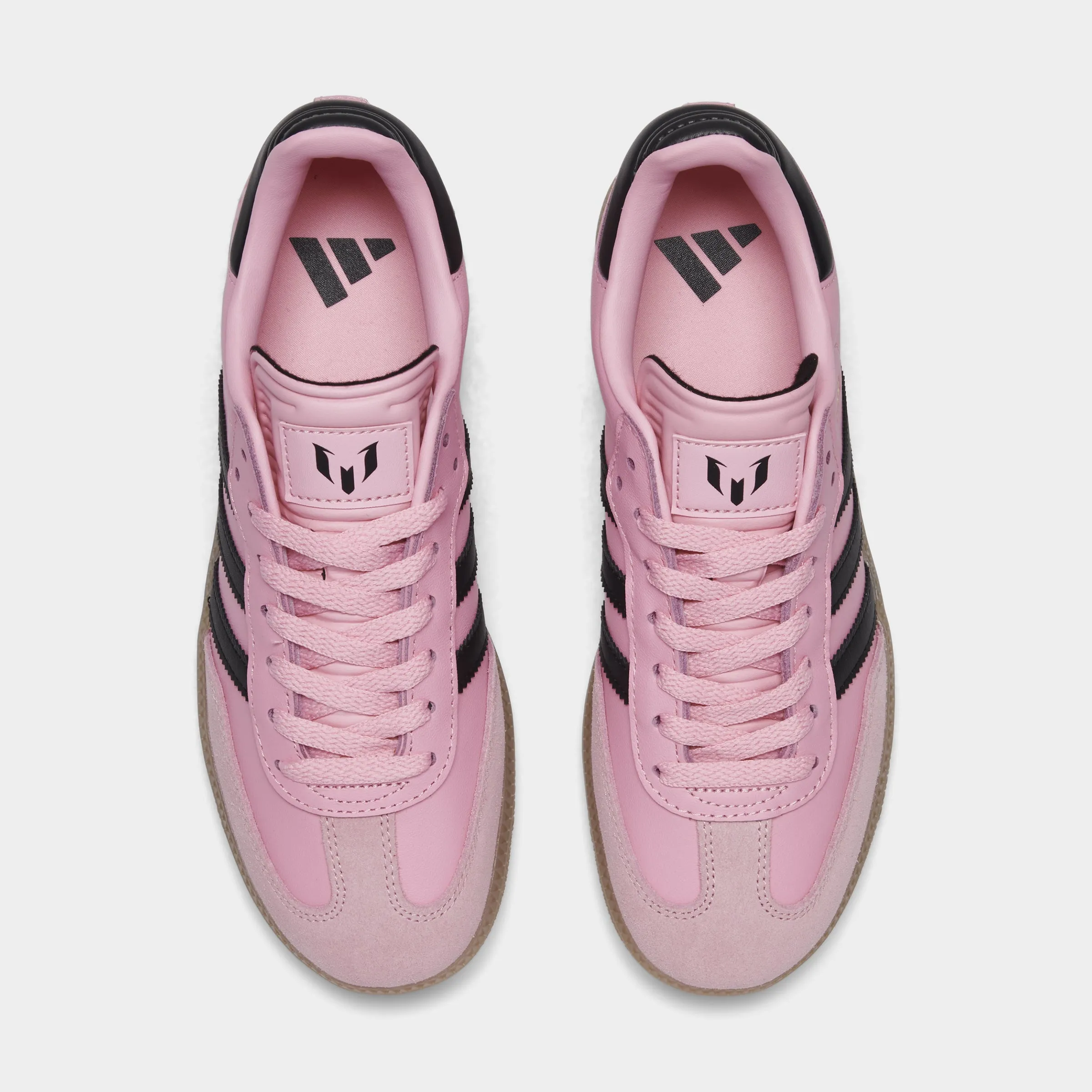 Modern Bold adidas Juniors' Samba Messi Light Pink / Core Black - Gum