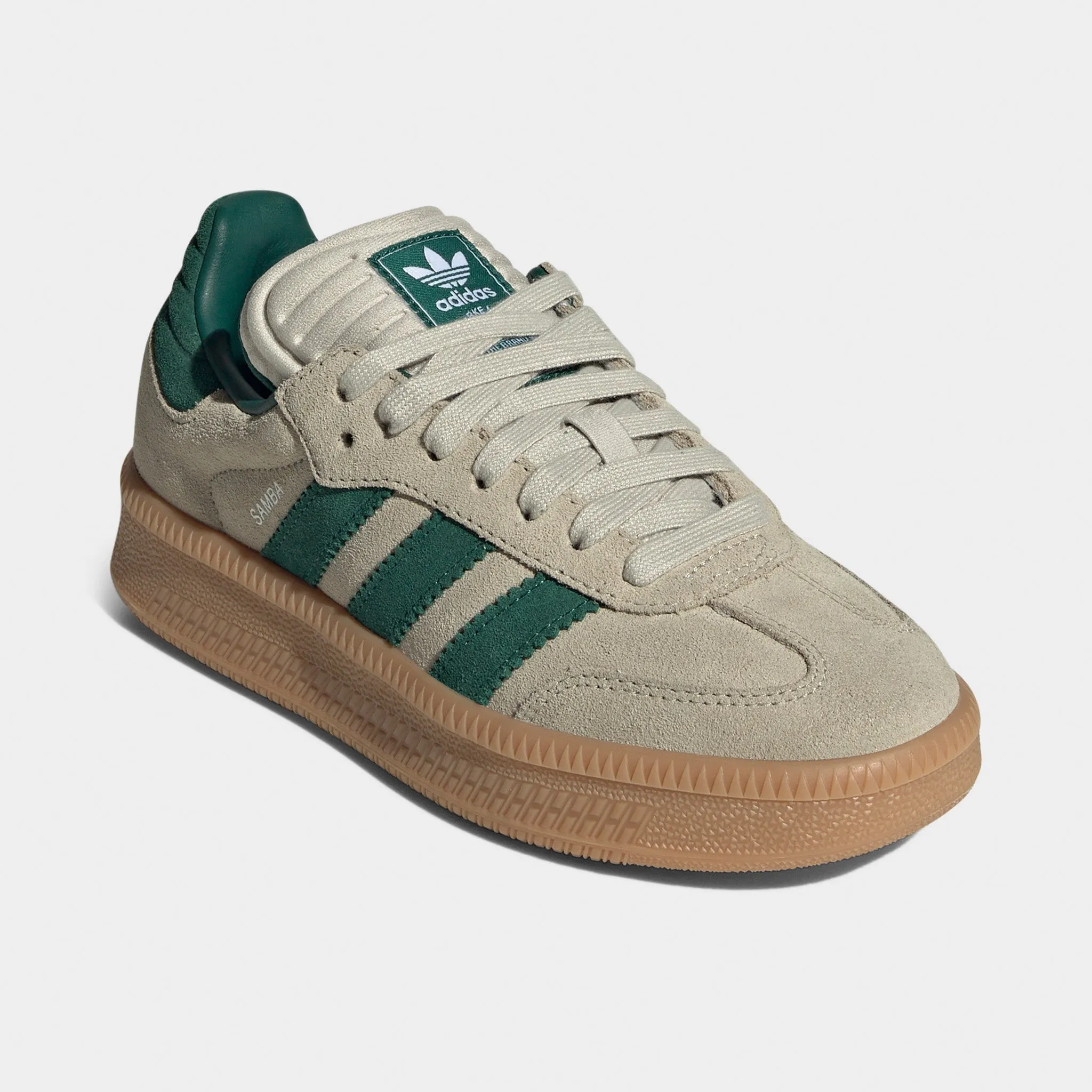 adidas Juniors' Samba XLG Tan / Green Step Free Surf Mode