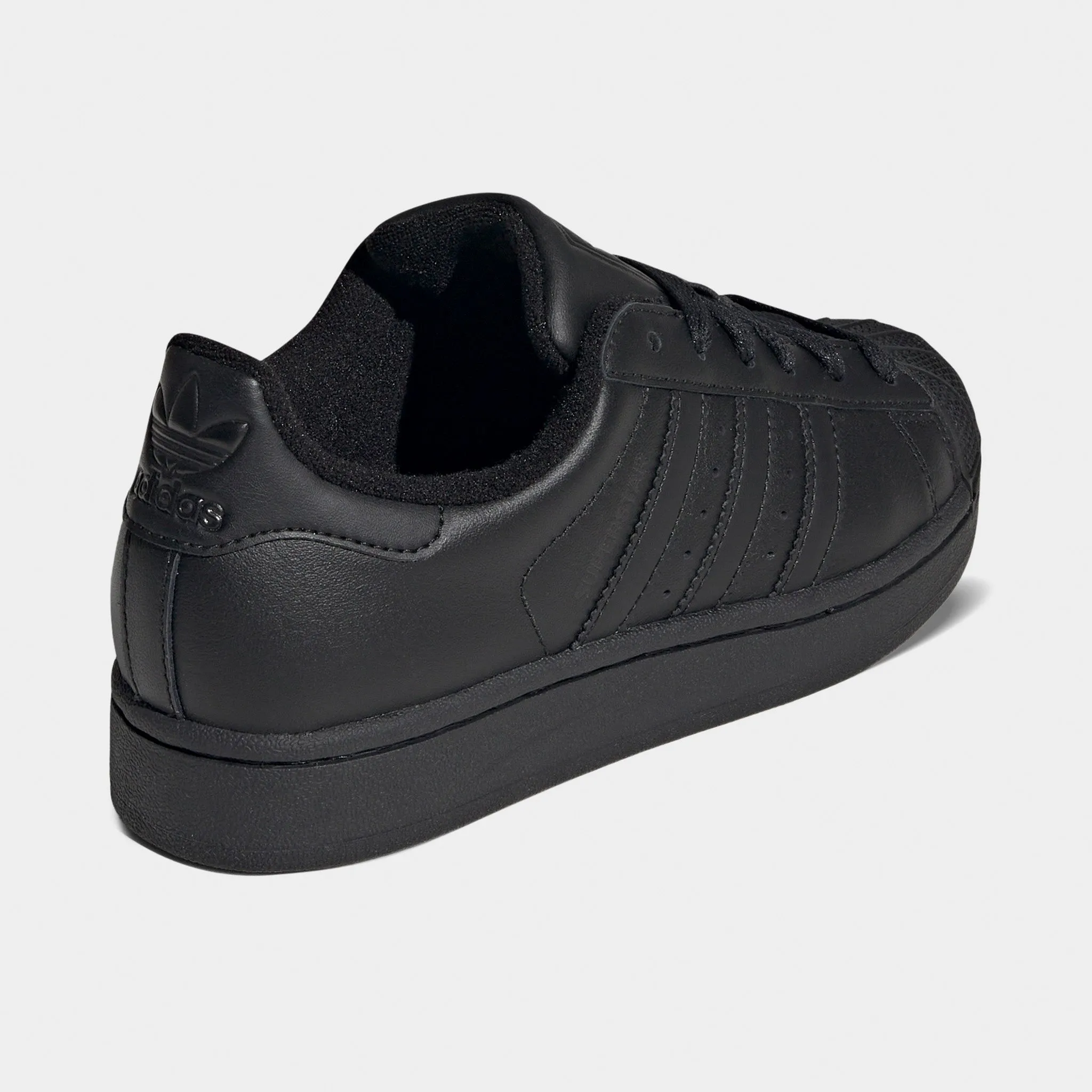 Palm Base adidas Juniors' Superstar II Core Black / Core Black - Core Black
