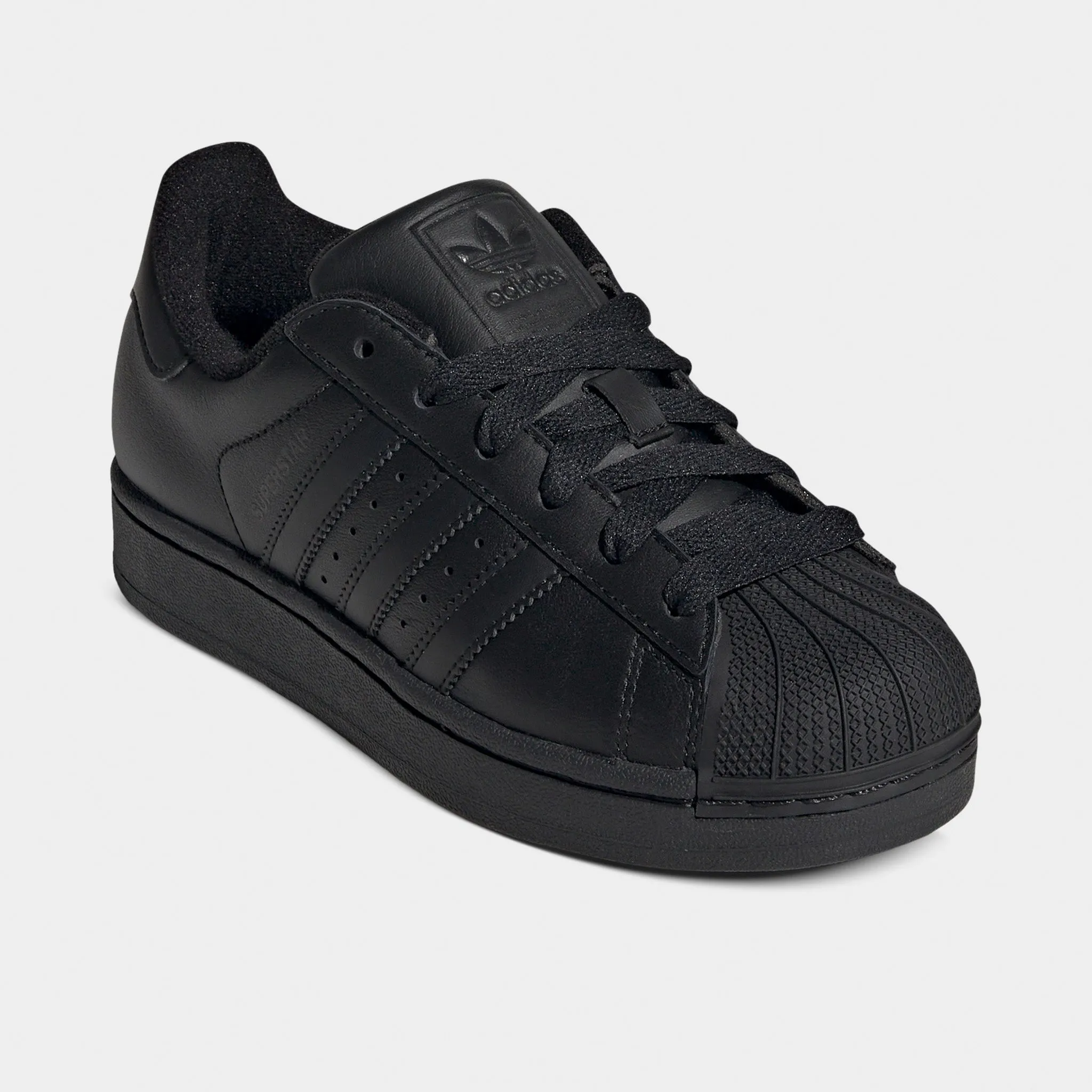Beauty Walk Fast Go adidas Juniors' Superstar II Core Black / Core Black - Core Black