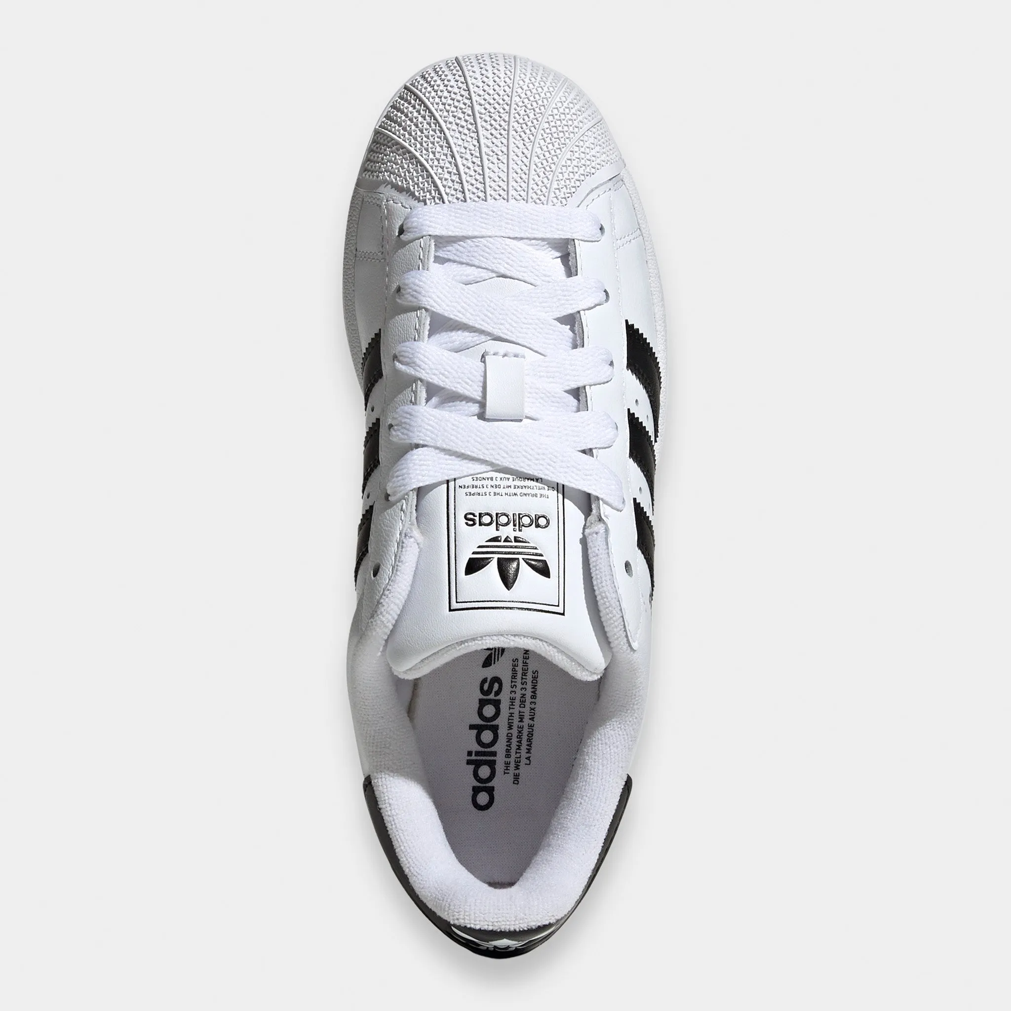 adidas Juniors' Superstar II Footwear White / Core Black Desert Cool