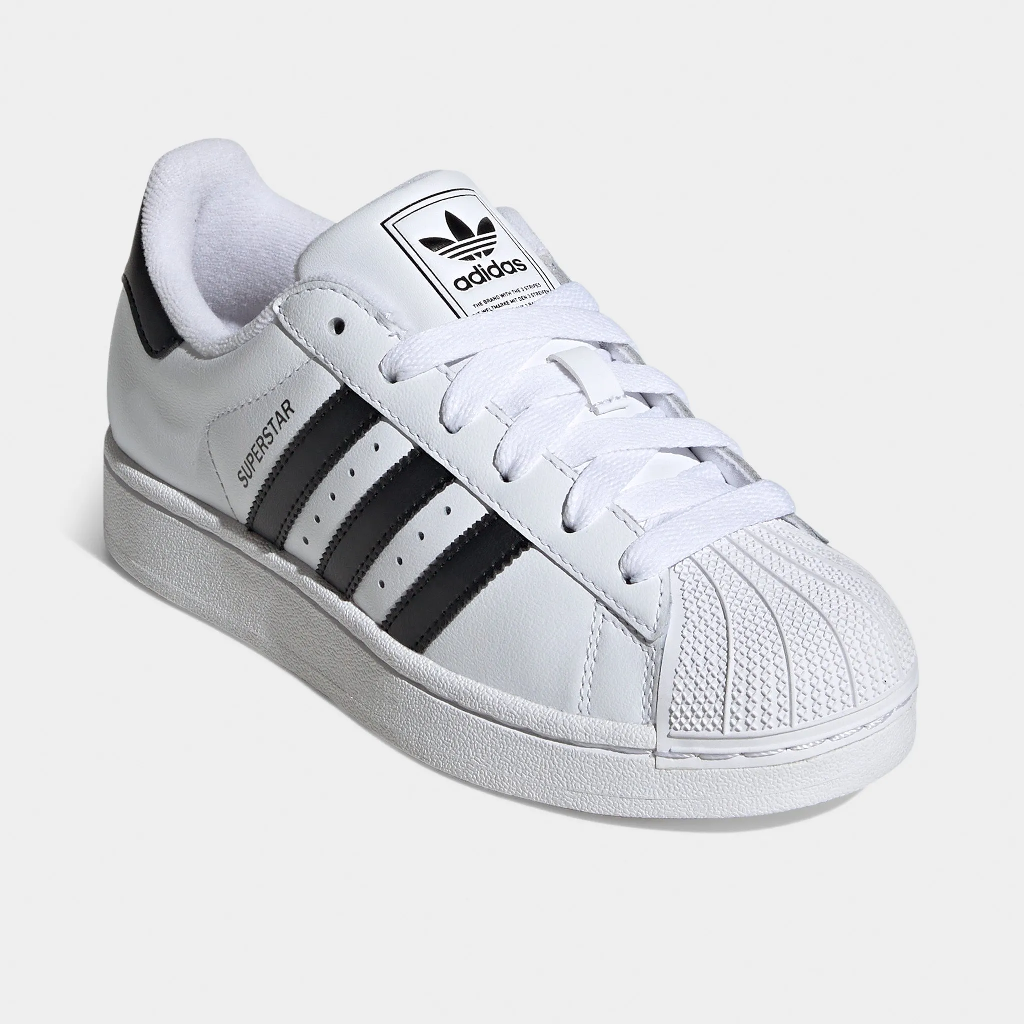 adidas Juniors' Superstar II Footwear White / Core Black Footwear Flex