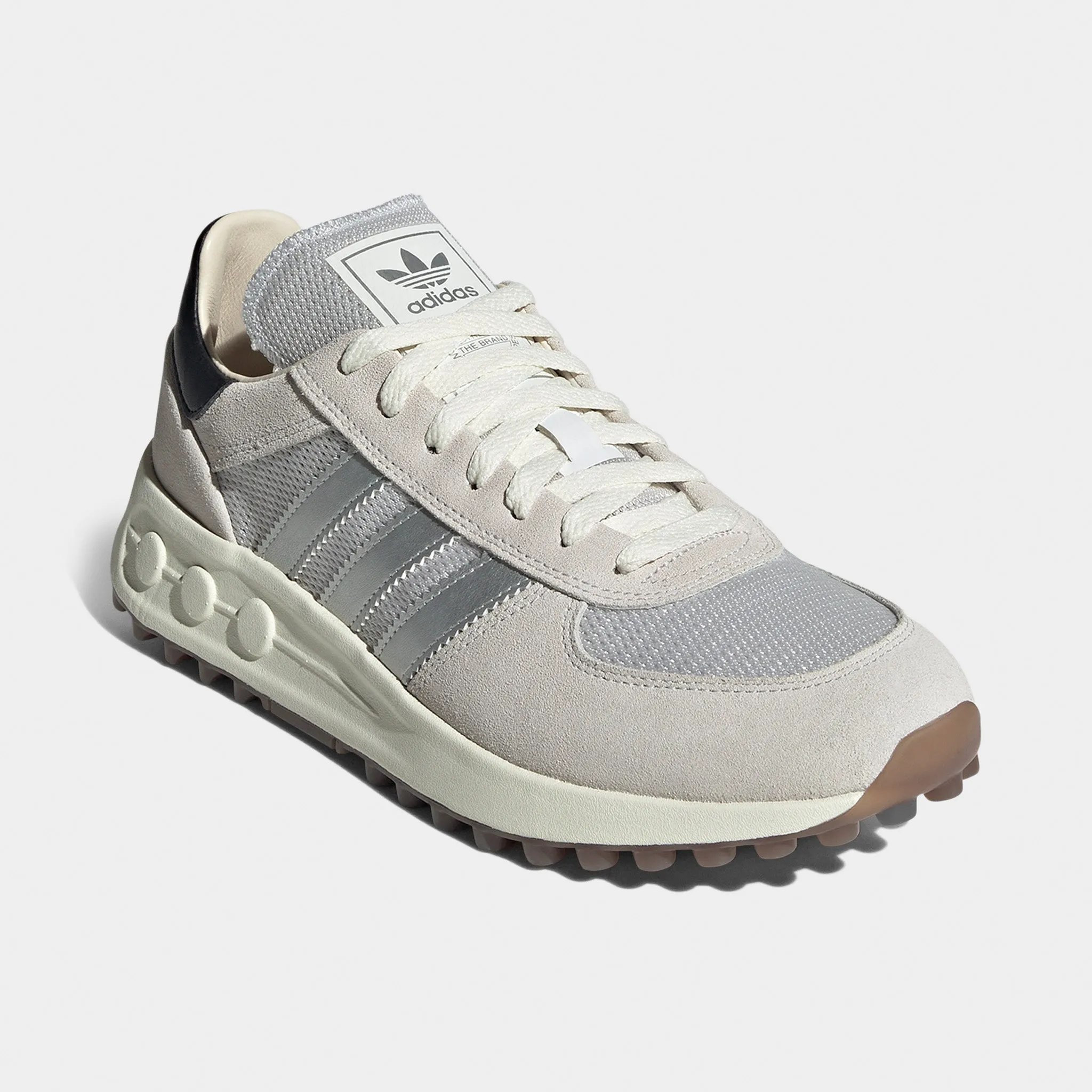 adidas LA Trainer Lux White / Silver - Core Smooth glide Festival Style