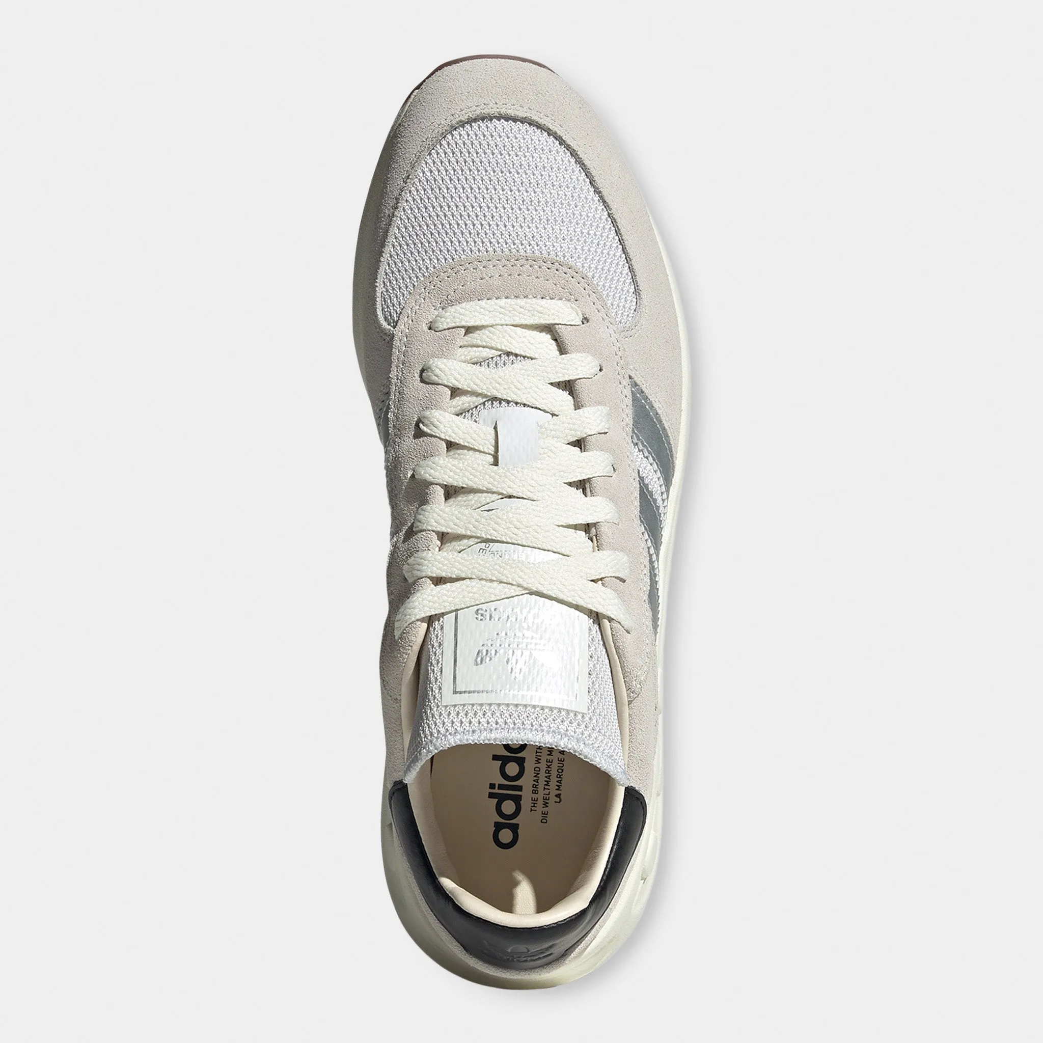 adidas LA Trainer Lux White / Silver - Core River Walk All Use