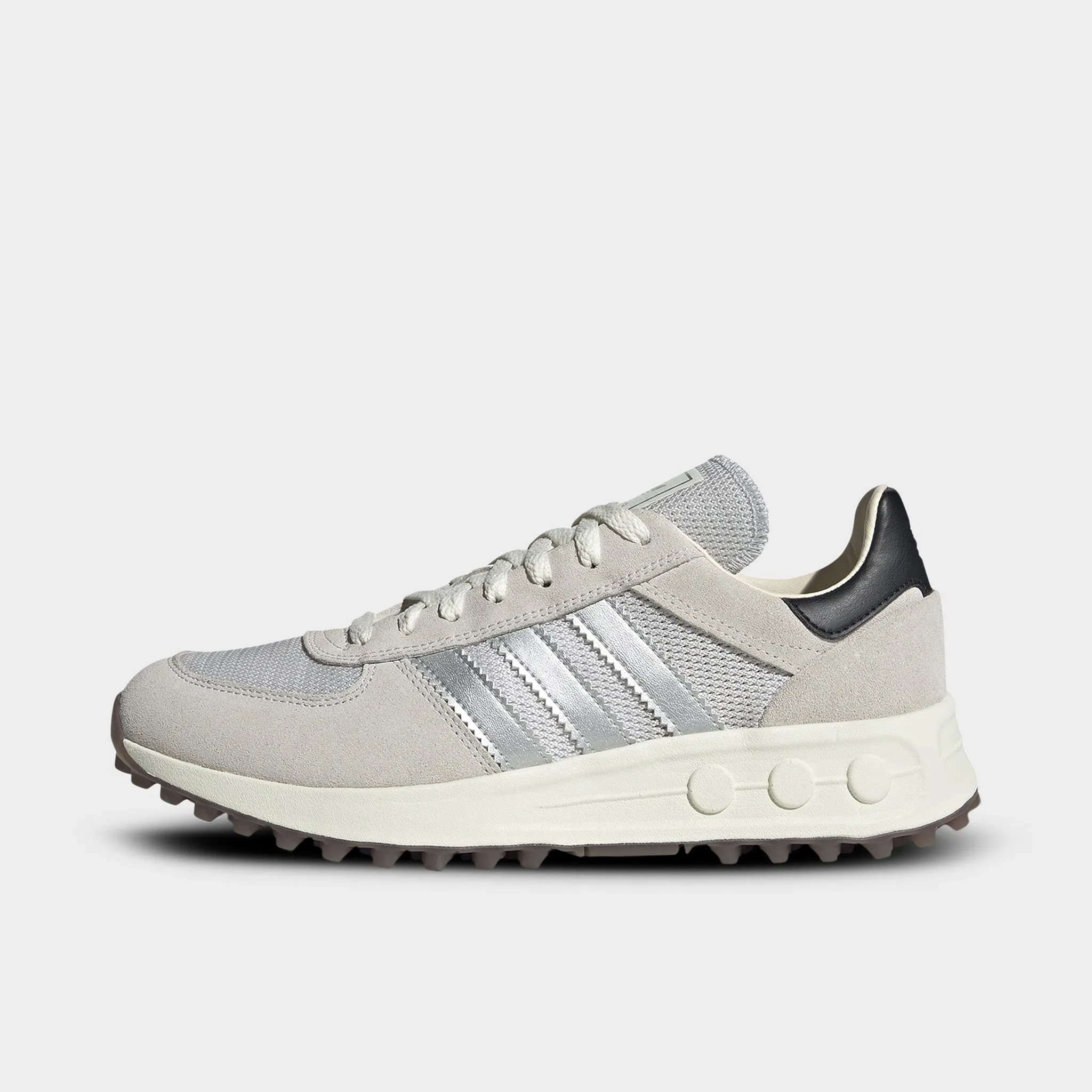 adidas LA Trainer Lux White / Silver - Core Cushioned Footbed Long Stroll