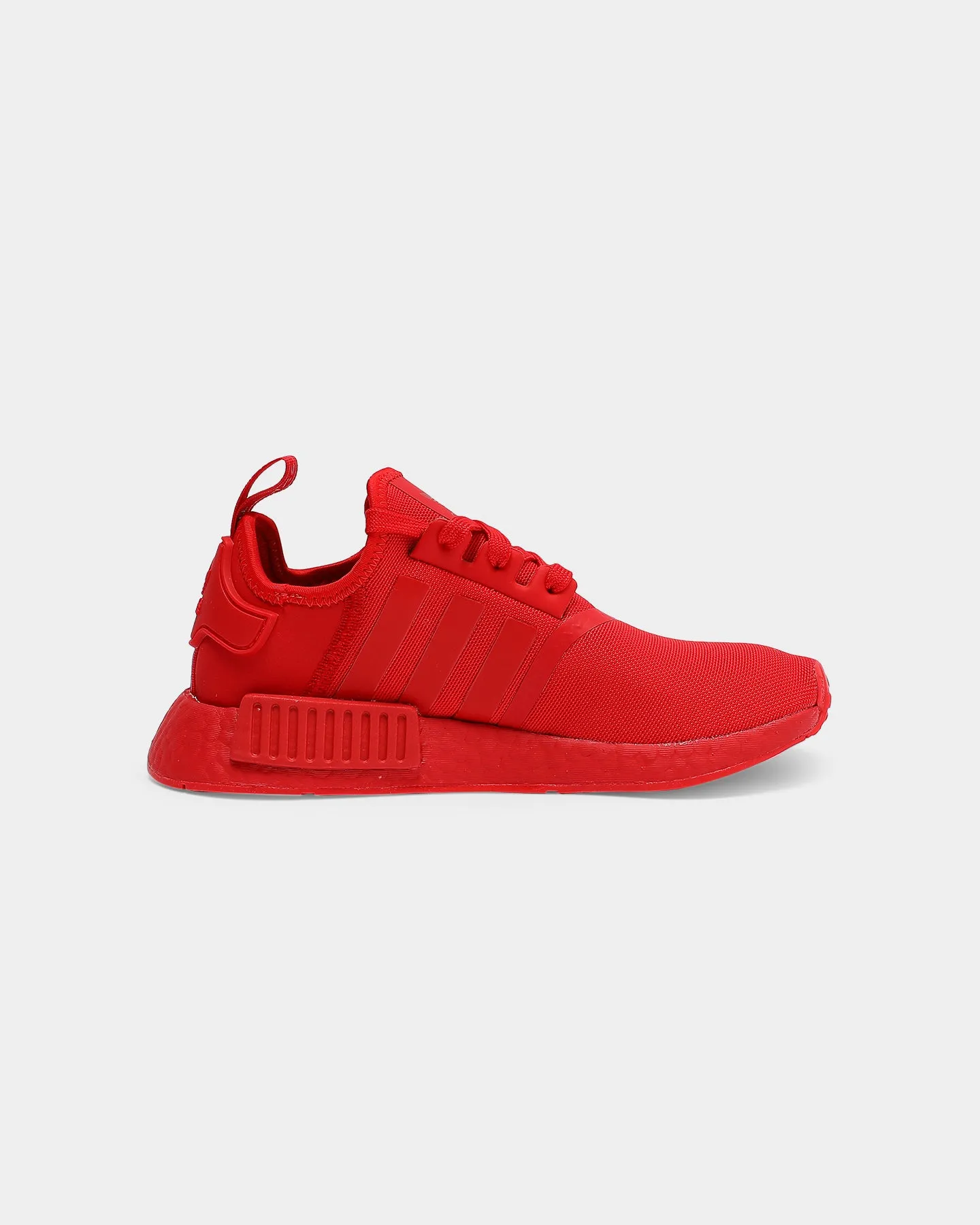 Adidas Men's NMD R1 Red/Red/Red Heart Glow Adjustable Fit