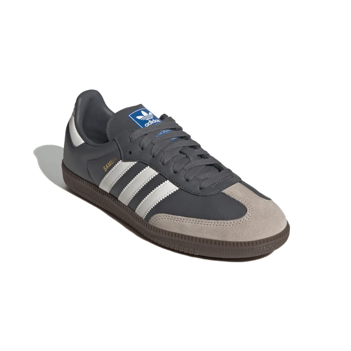 Adidas Men's Samba OG Grey Five/Chalk White/Gum 5 Wild Hike Goal Step