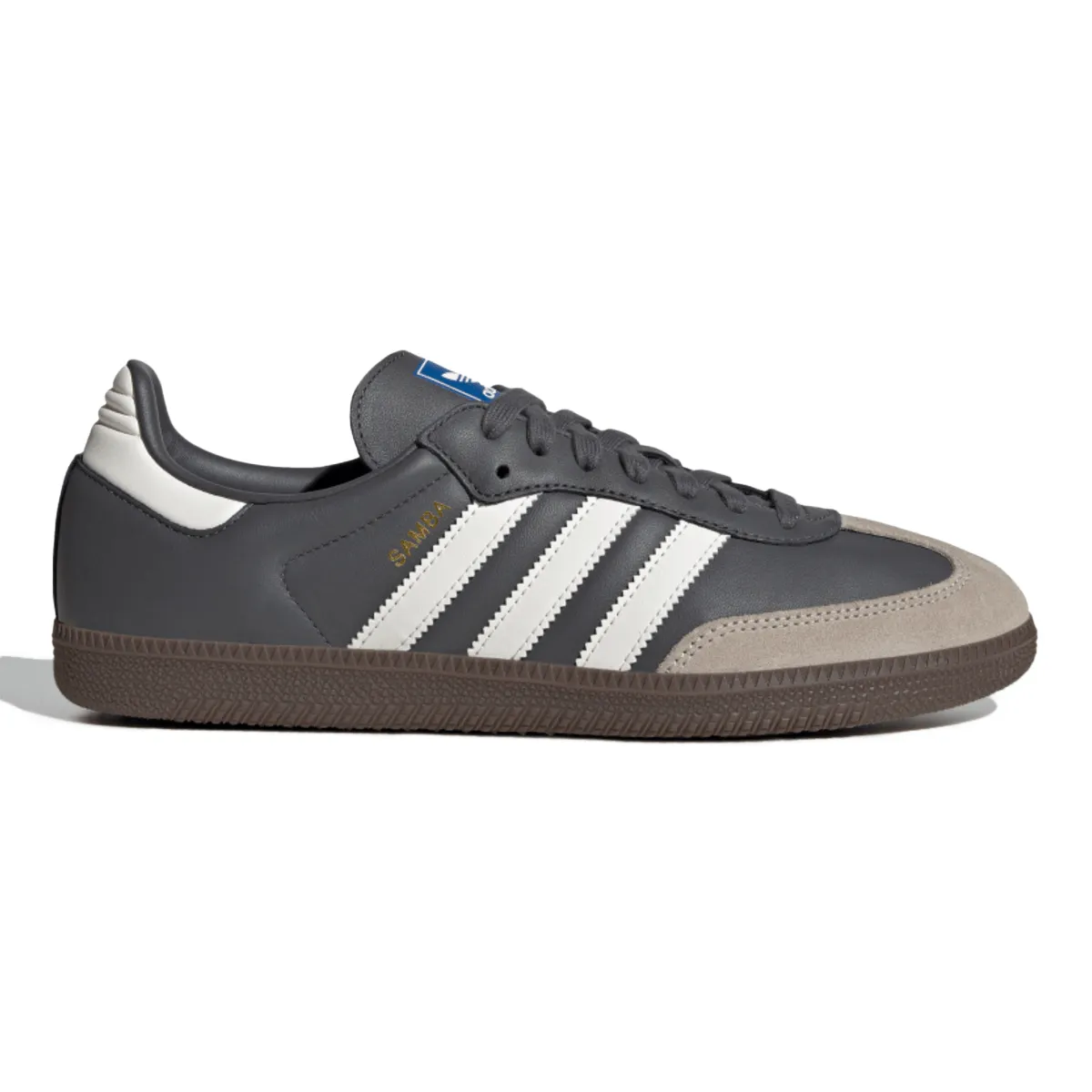 Shore Path Adidas Men's Samba OG Grey Five/Chalk White/Gum 5